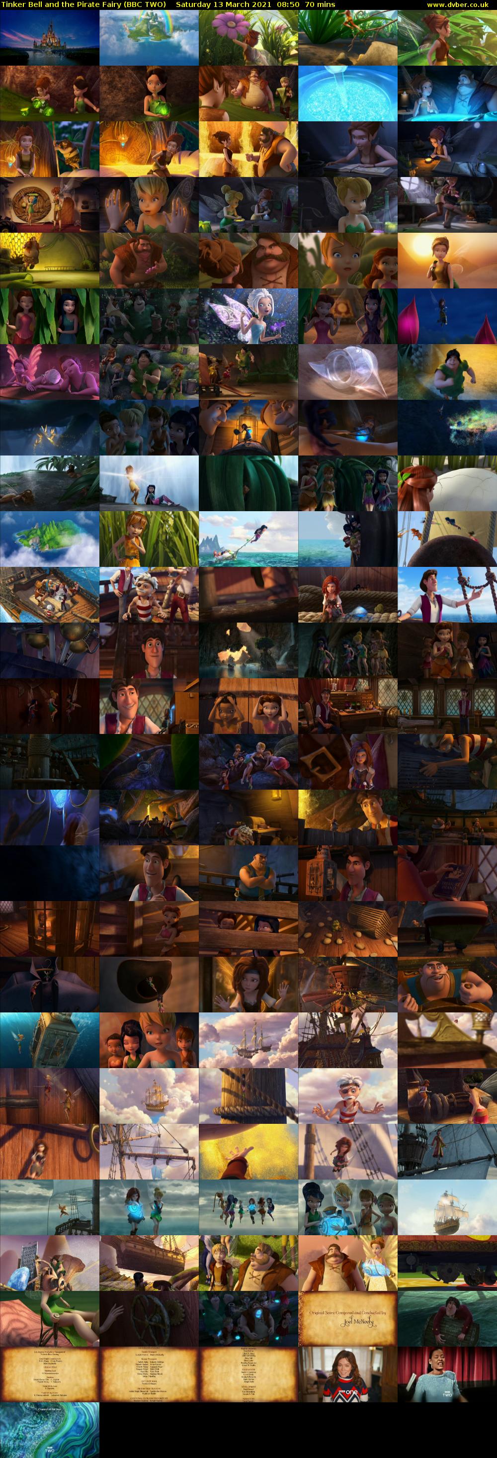 Tinker Bell and the Pirate Fairy (BBC TWO) Saturday 13 March 2021 08:50 - 10:00