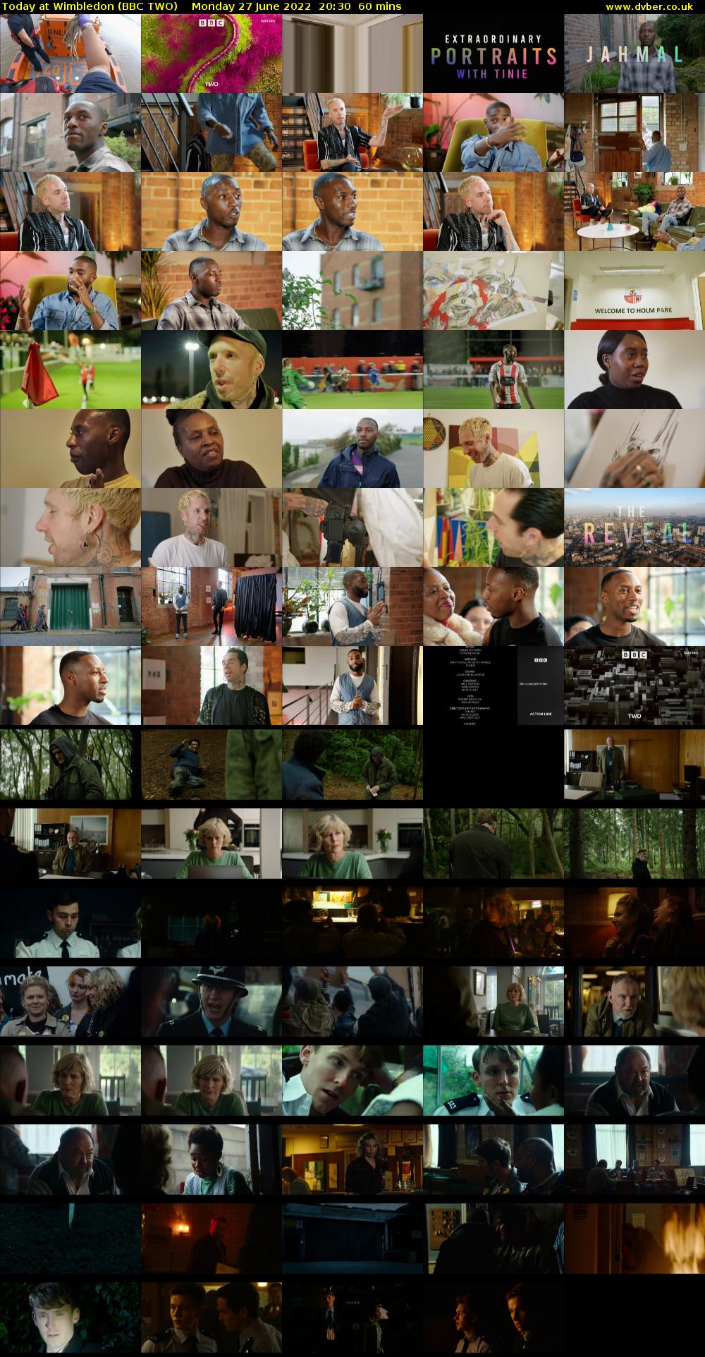 Today at Wimbledon (BBC TWO) Monday 27 June 2022 20:30 - 21:30