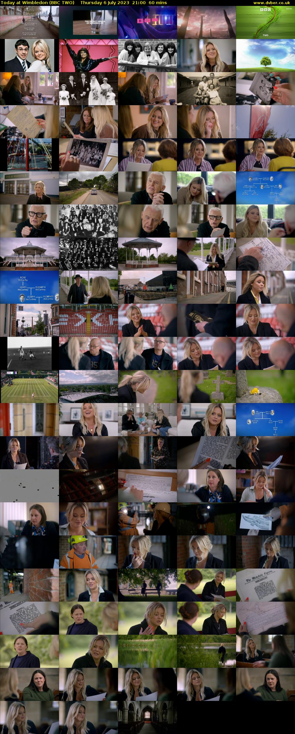 Today at Wimbledon (BBC TWO) Thursday 6 July 2023 21:00 - 22:00