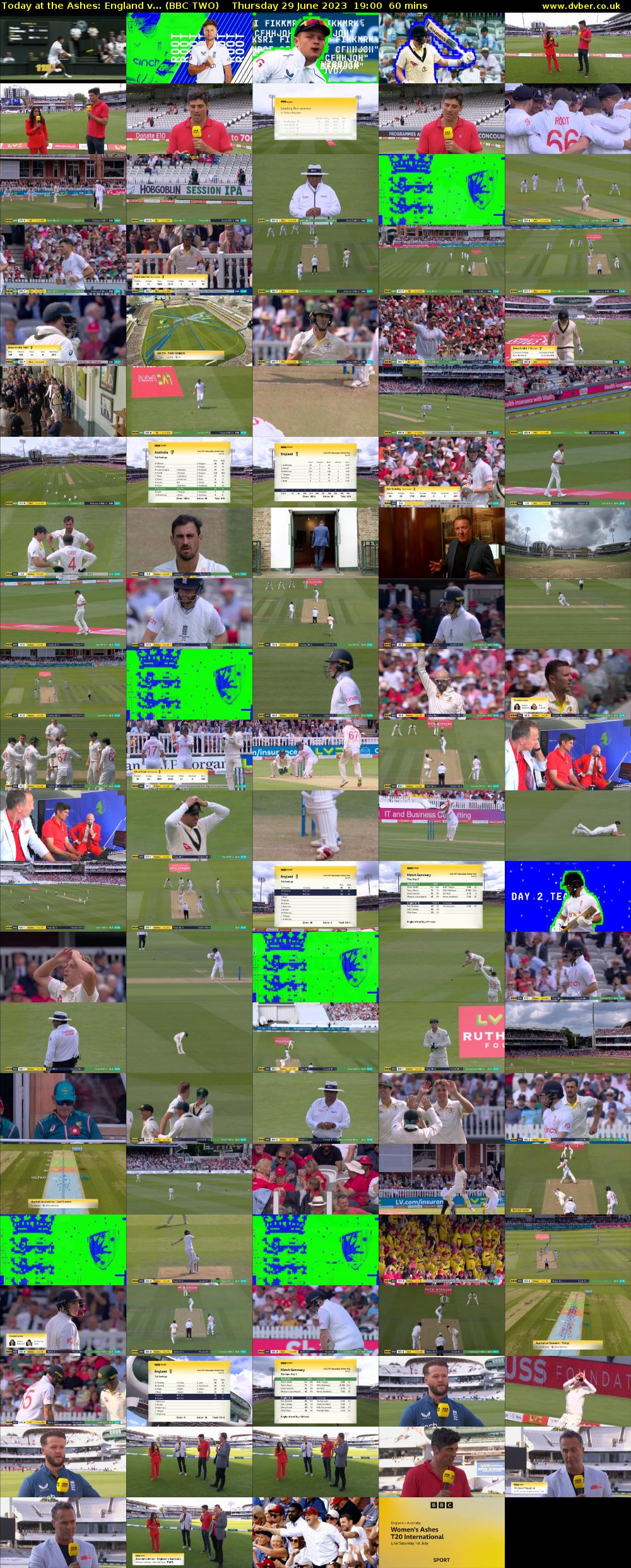 Today at the Ashes: England v... (BBC TWO) Thursday 29 June 2023 19:00 - 20:00