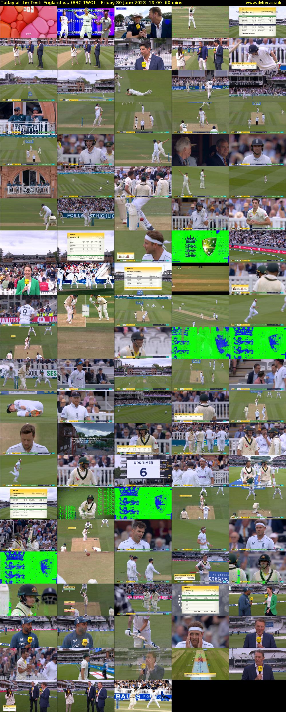 Today at the Test: England v... (BBC TWO) Friday 30 June 2023 19:00 - 20:00