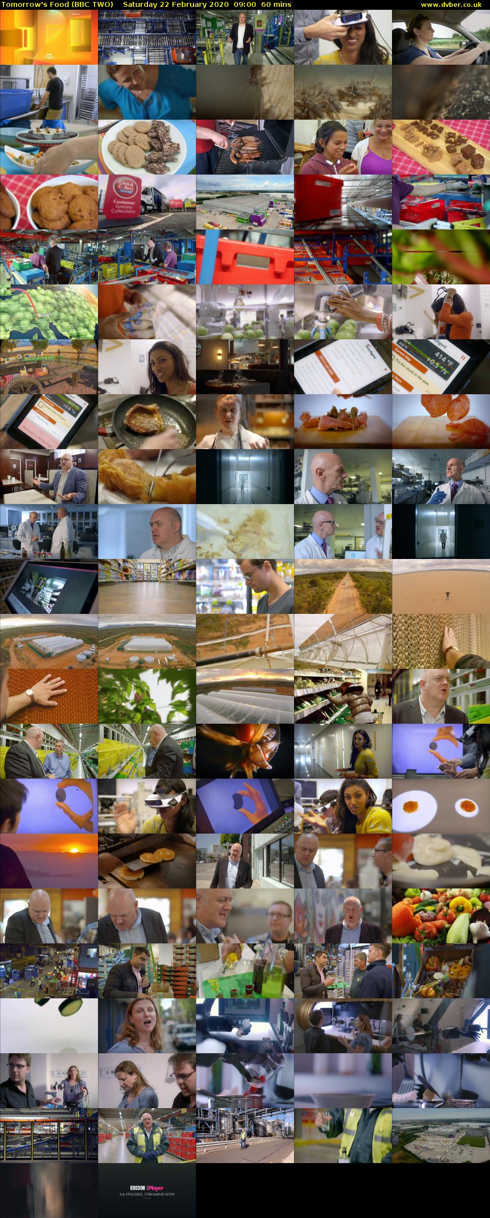 Tomorrow's Food (BBC TWO) Saturday 22 February 2020 09:00 - 10:00
