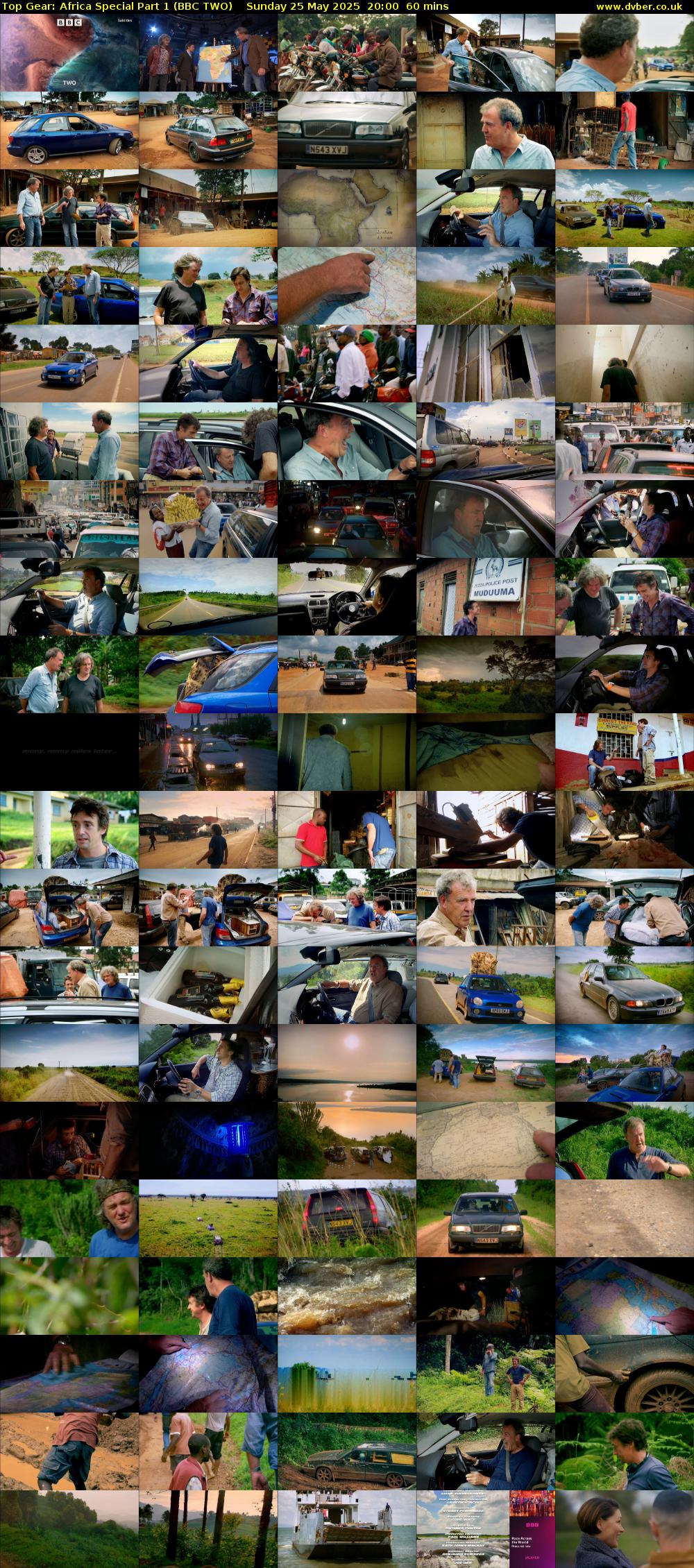 Top Gear: Africa Special Part 1 (BBC TWO) Sunday 25 May 2025 20:00 - 21:00