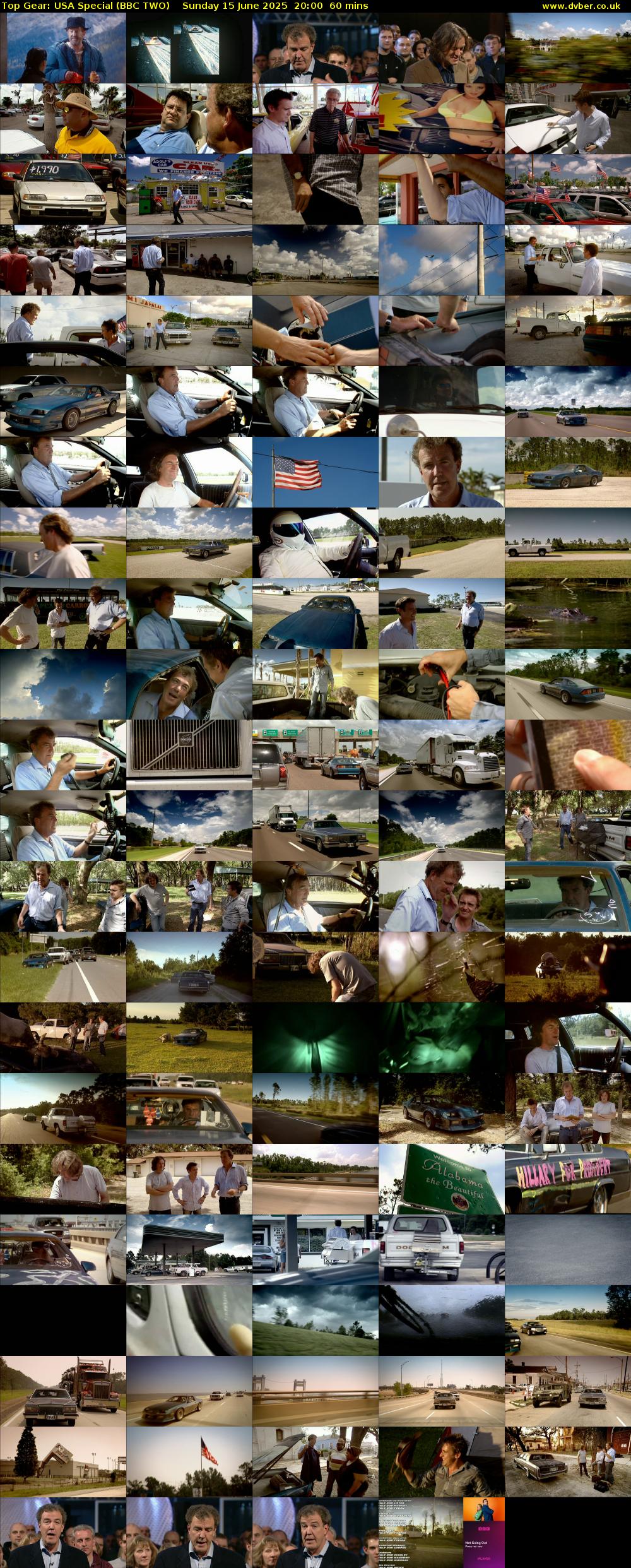 Top Gear: USA Special (BBC TWO) Sunday 15 June 2025 20:00 - 21:00
