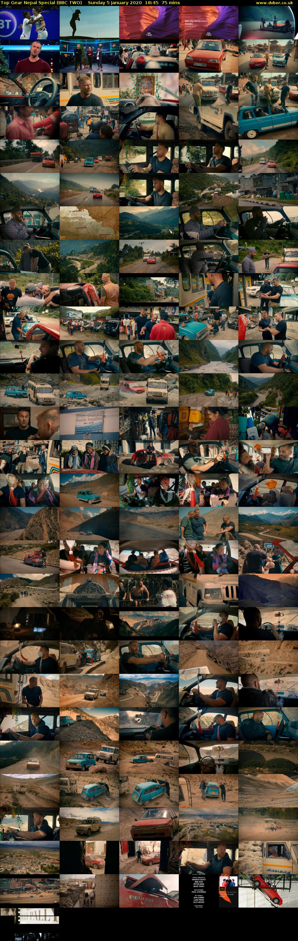 Top Gear Nepal Special (BBC TWO) Sunday 5 January 2020 18:45 - 20:00