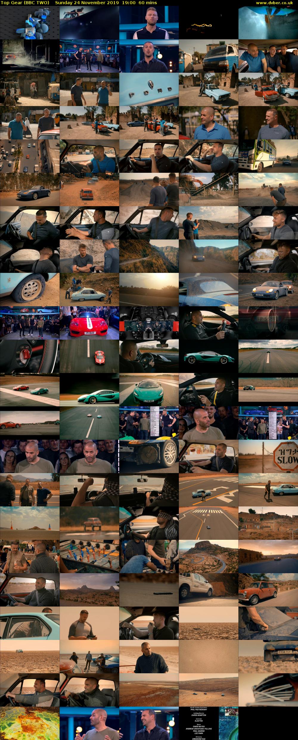 Top Gear (BBC TWO) Sunday 24 November 2019 19:00 - 20:00