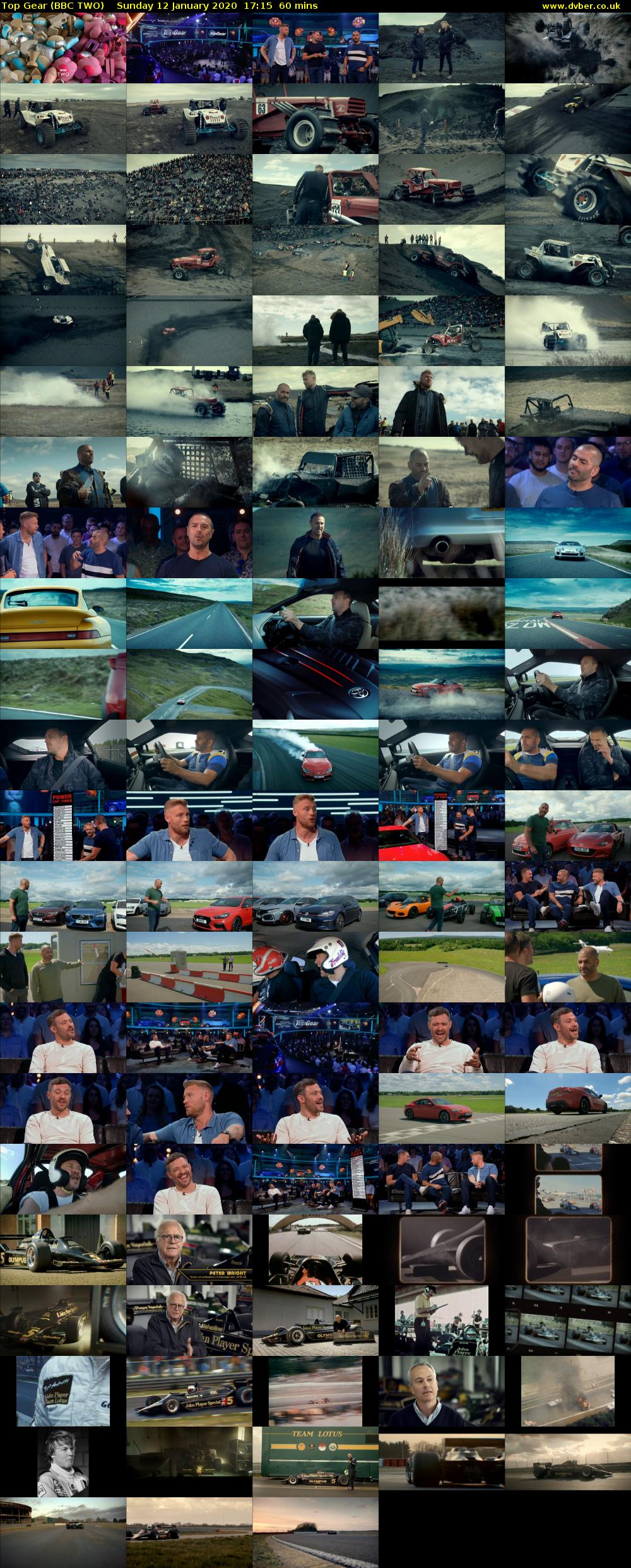 Top Gear (BBC TWO) Sunday 12 January 2020 17:15 - 18:15