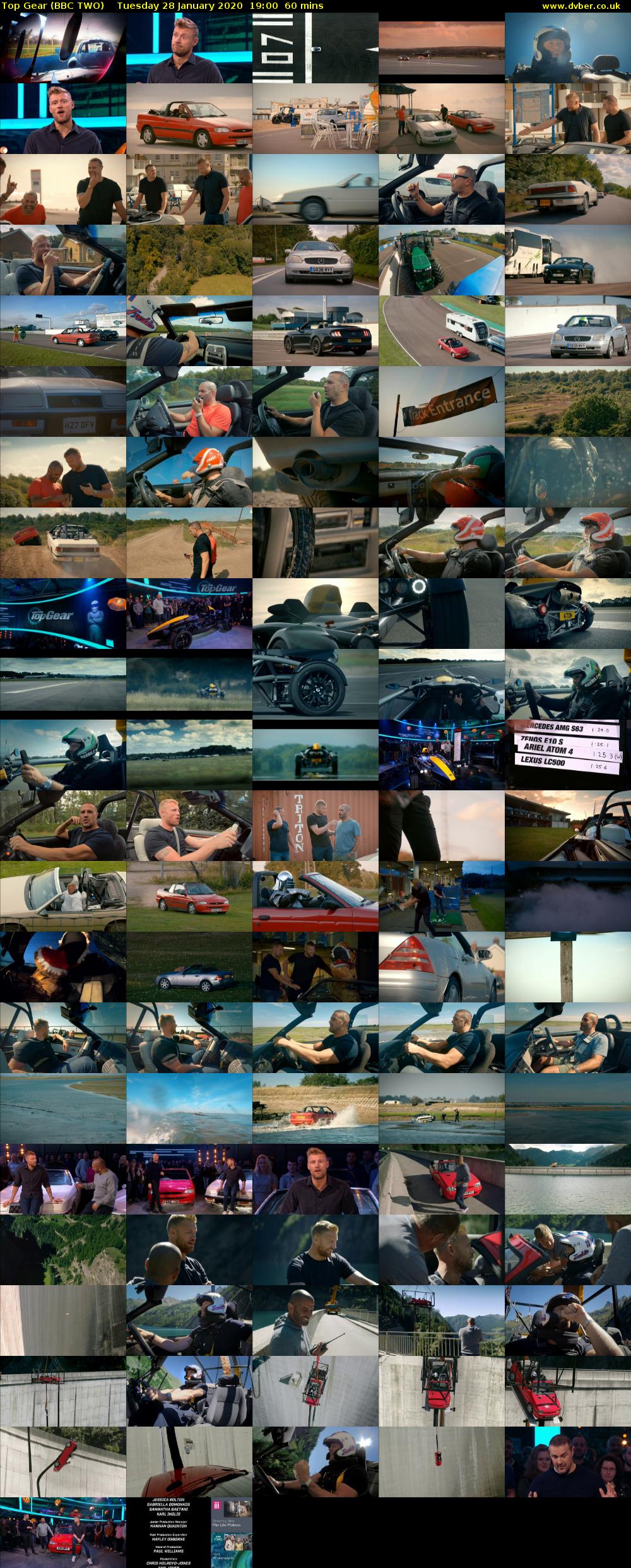 Top Gear (BBC TWO) Tuesday 28 January 2020 19:00 - 20:00