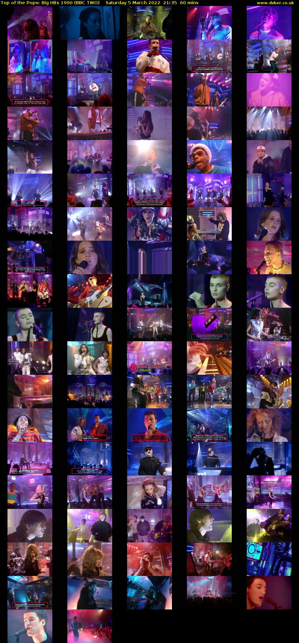 Top of the Pops: Big Hits 1990 (BBC TWO) Saturday 5 March 2022 21:35 - 22:35