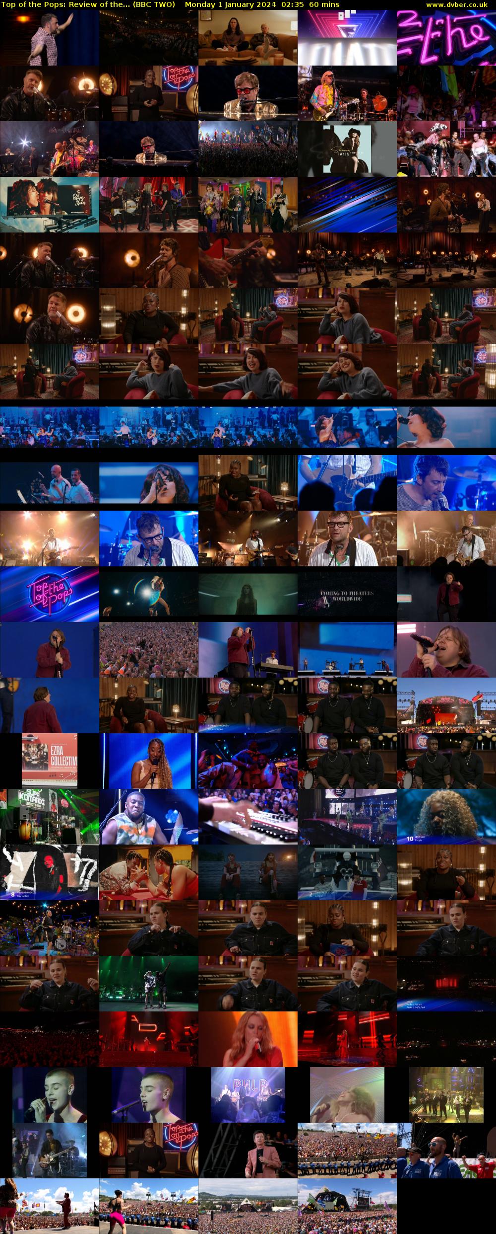 Top of the Pops: Review of the... (BBC TWO) Monday 1 January 2024 02:35 - 03:35
