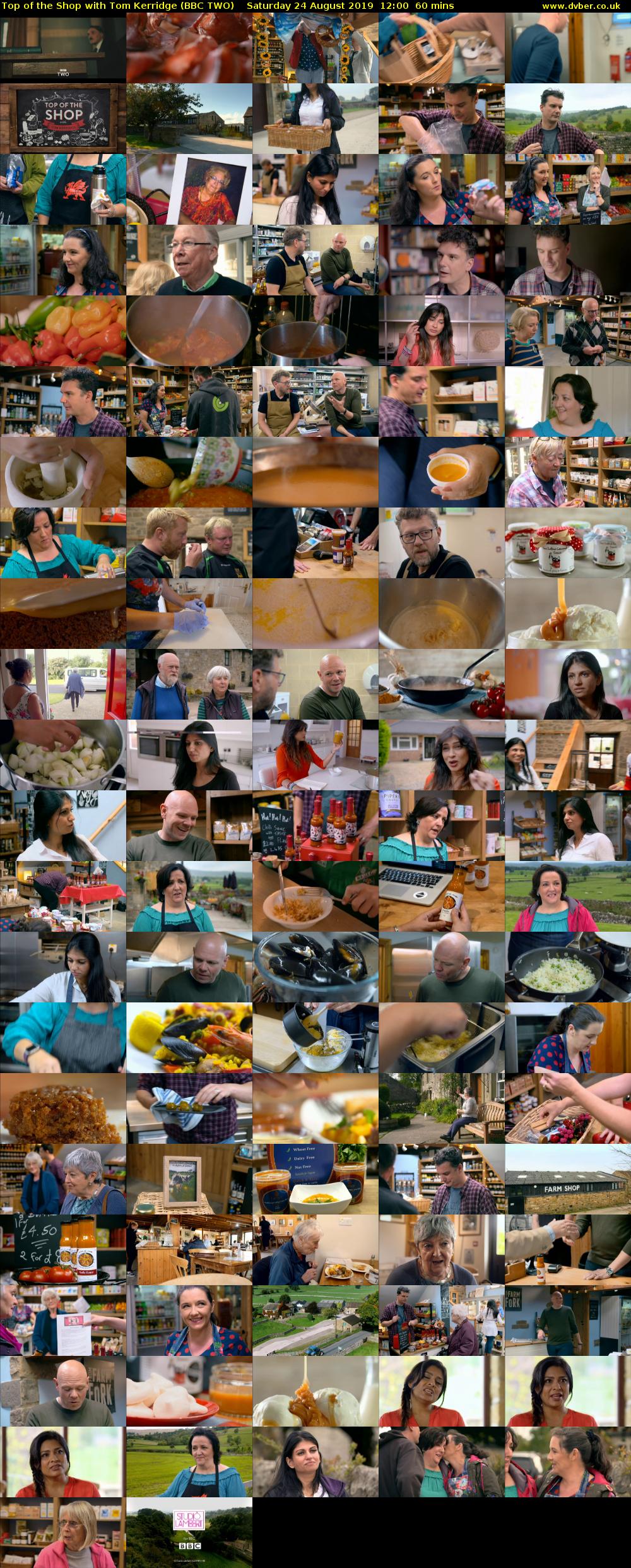 Top of the Shop with Tom Kerridge (BBC TWO) Saturday 24 August 2019 12:00 - 13:00