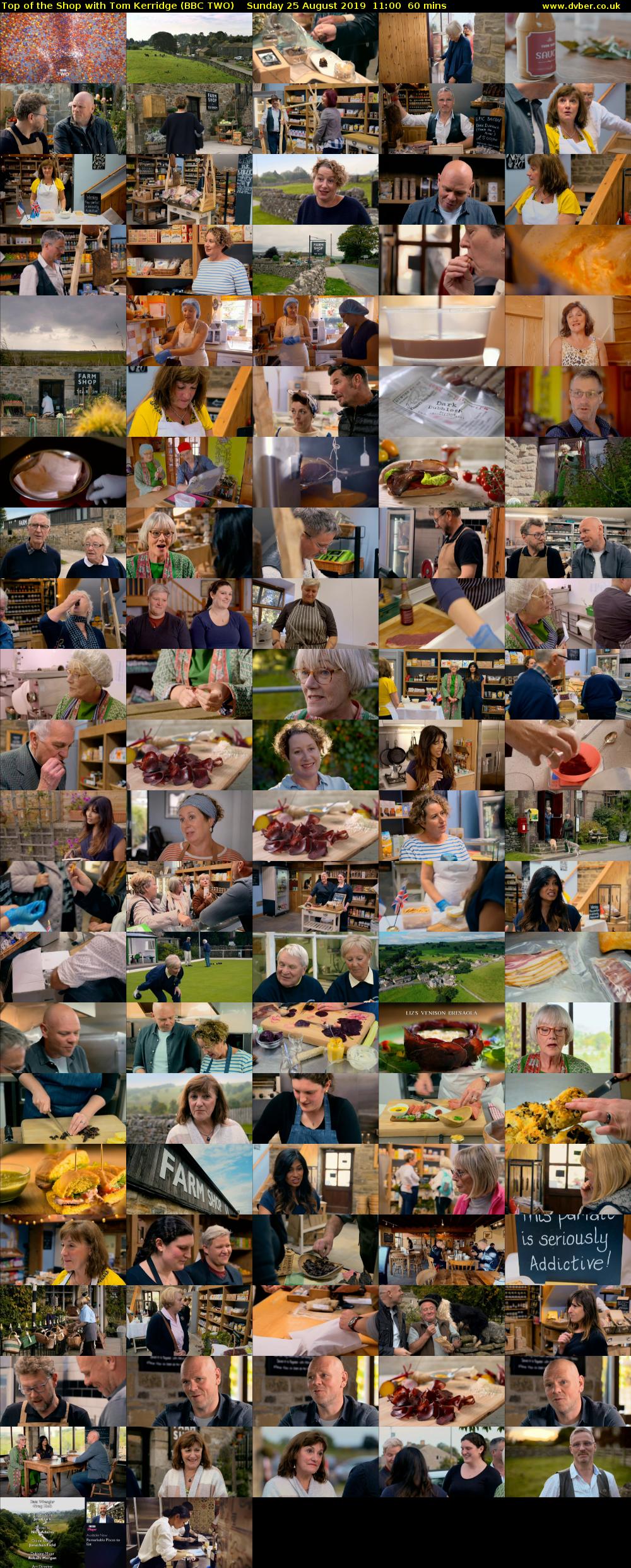 Top of the Shop with Tom Kerridge (BBC TWO) Sunday 25 August 2019 11:00 - 12:00