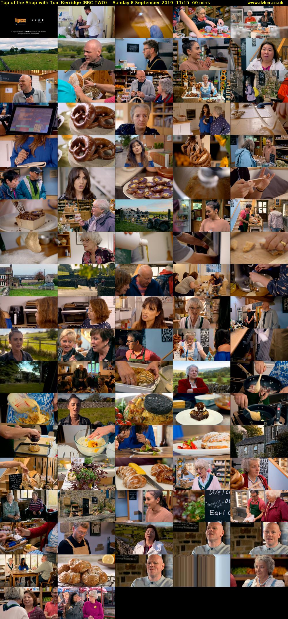 Top of the Shop with Tom Kerridge (BBC TWO) Sunday 8 September 2019 11:15 - 12:15