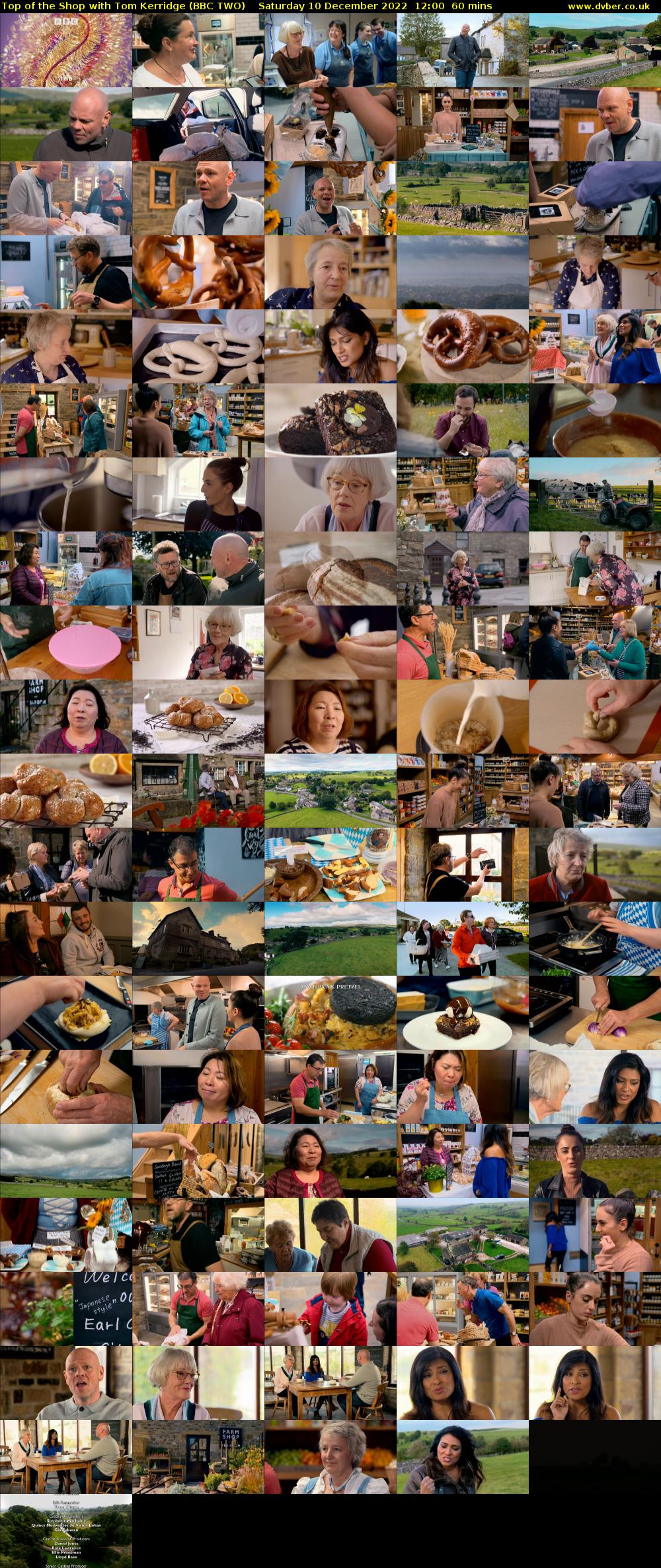 Top of the Shop with Tom Kerridge (BBC TWO) Saturday 10 December 2022 12:00 - 13:00