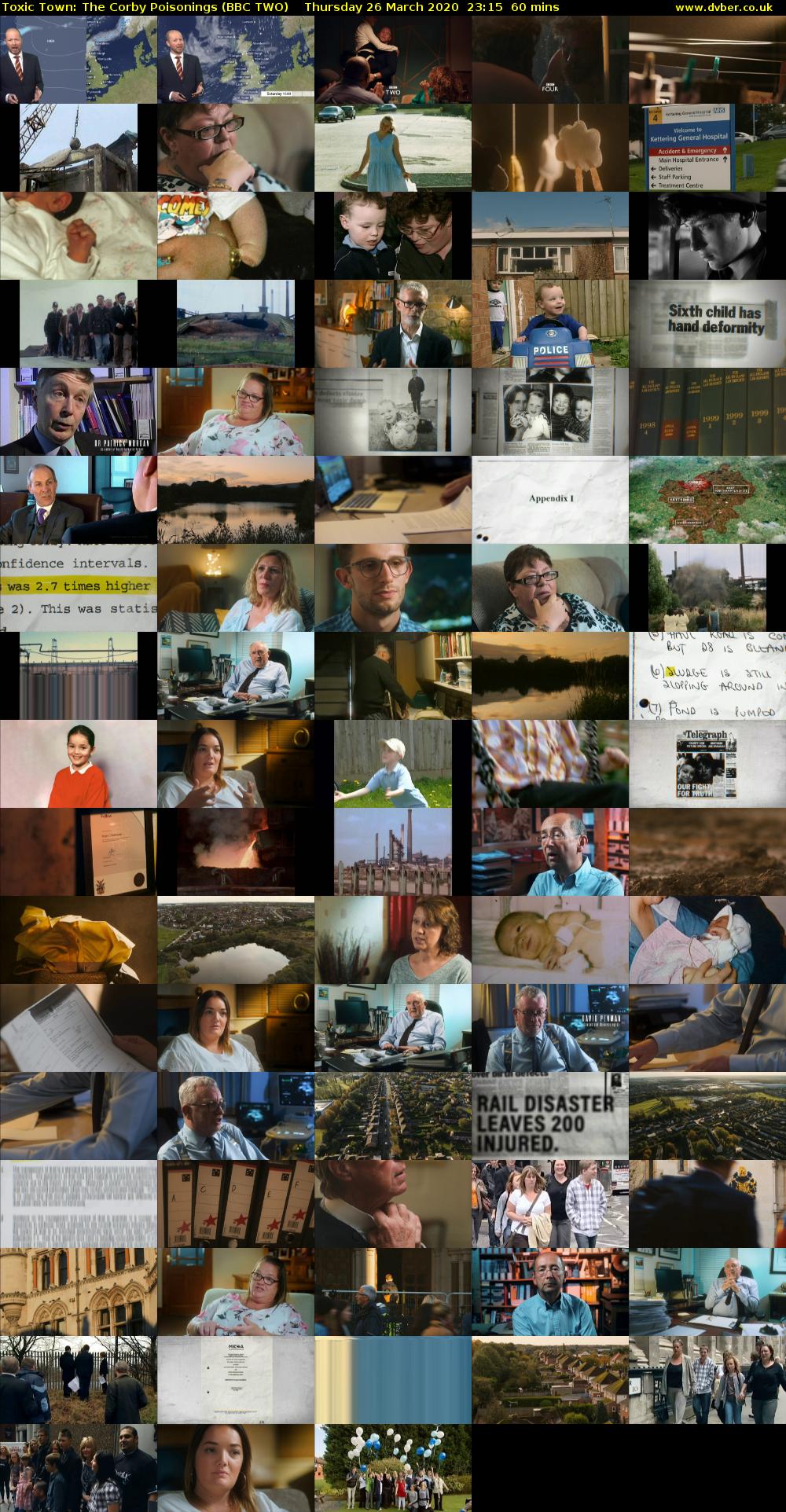 Toxic Town: The Corby Poisonings (BBC TWO) Thursday 26 March 2020 23:15 - 00:15