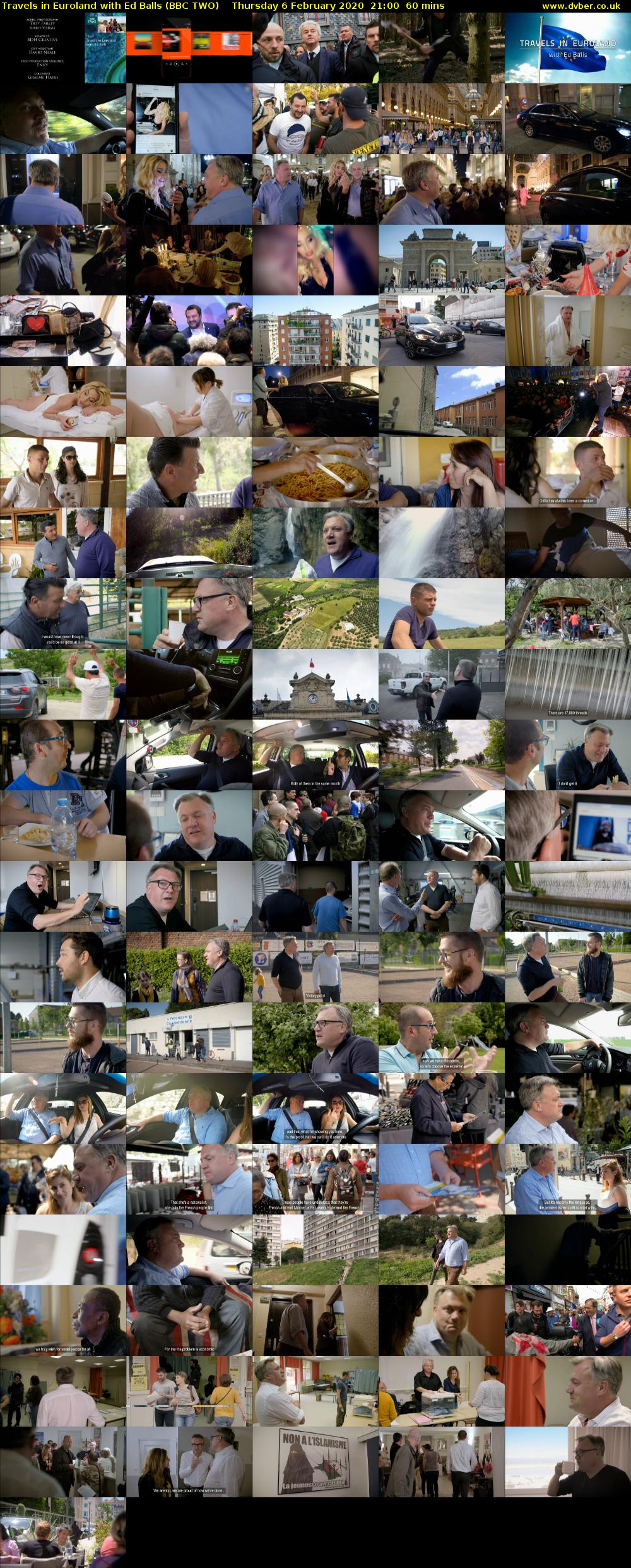 Travels in Euroland with Ed Balls (BBC TWO) Thursday 6 February 2020 21:00 - 22:00