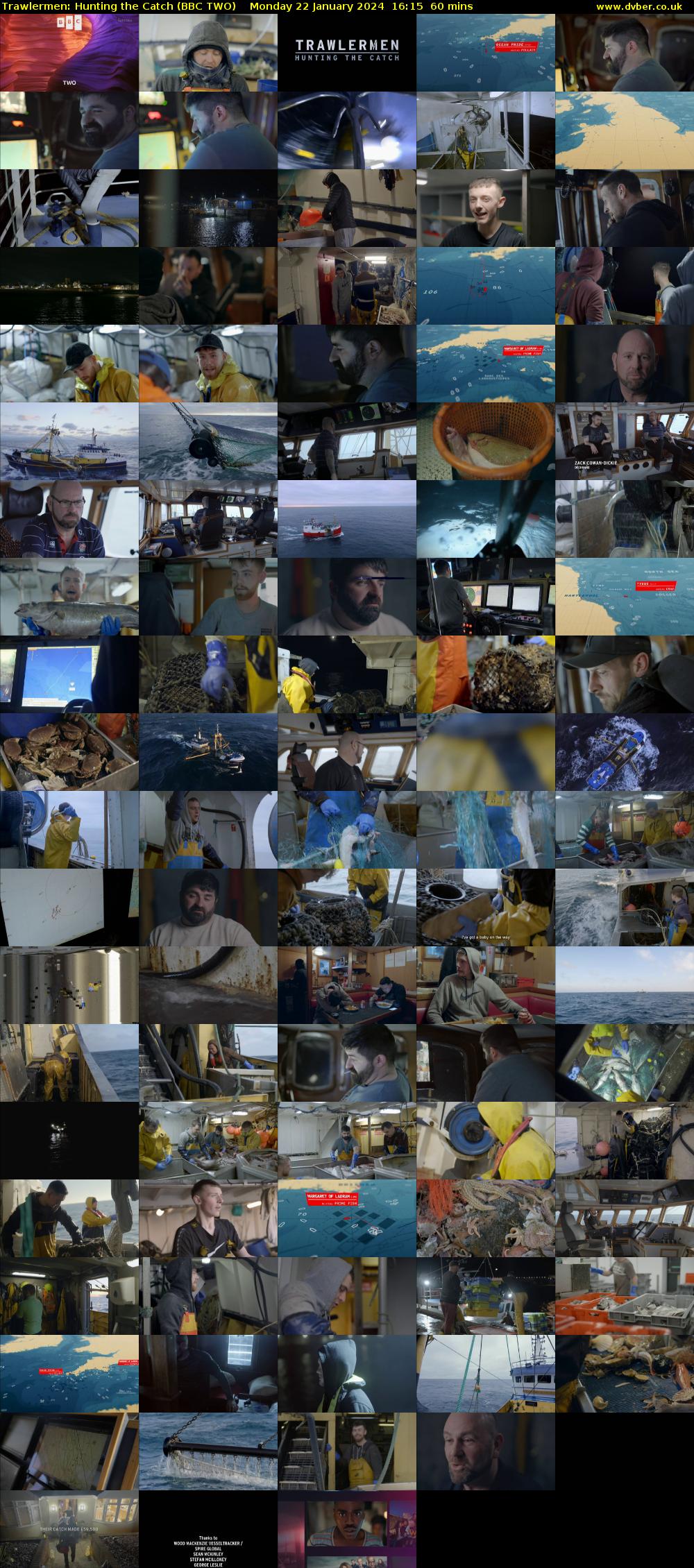 Trawlermen: Hunting the Catch (BBC TWO) Monday 22 January 2024 16:15 - 17:15