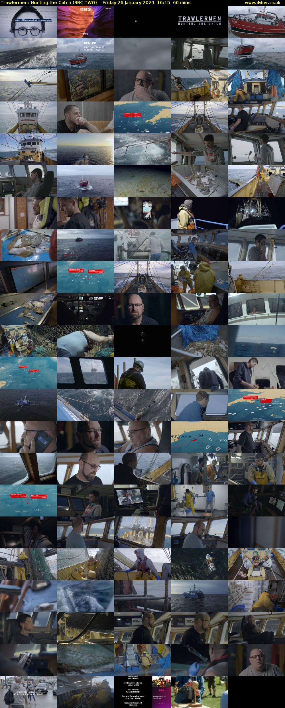 Trawlermen: Hunting the Catch (BBC TWO) Friday 26 January 2024 16:15 - 17:15