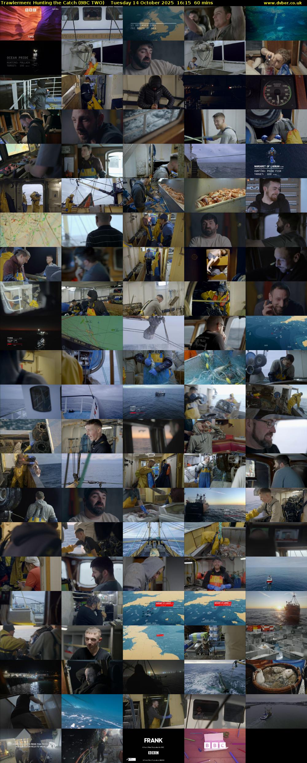 Trawlermen: Hunting the Catch (BBC TWO) Tuesday 14 October 2025 16:15 - 17:15