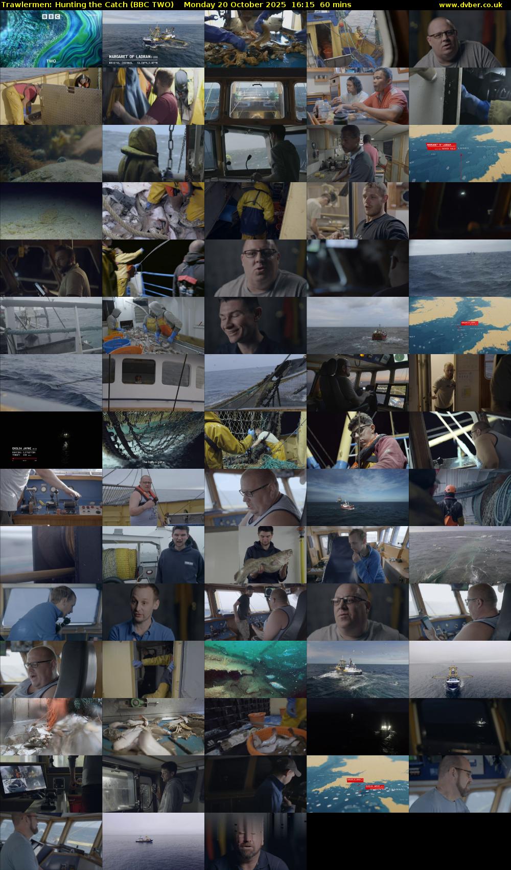 Trawlermen: Hunting the Catch (BBC TWO) Monday 20 October 2025 16:15 - 17:15