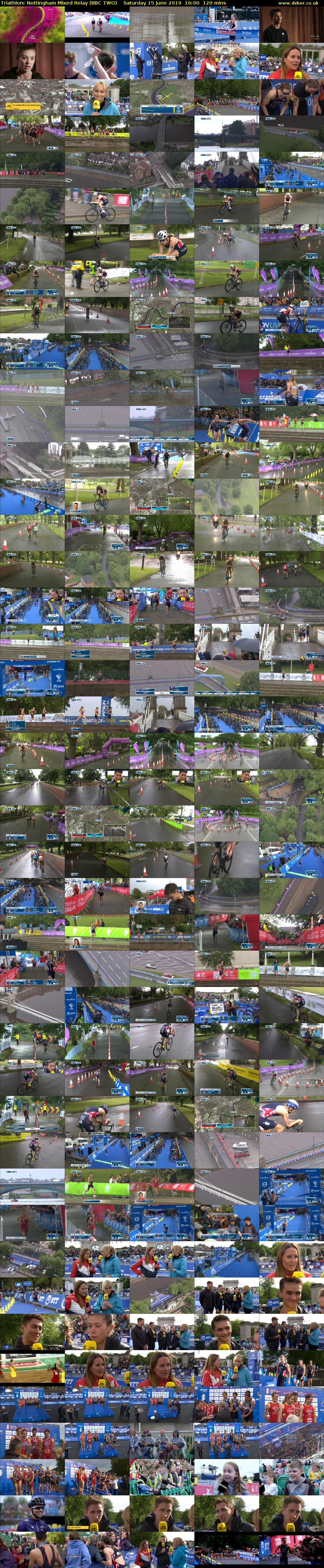 Triathlon: Nottingham Mixed Relay (BBC TWO) Saturday 15 June 2019 16:00 - 18:00