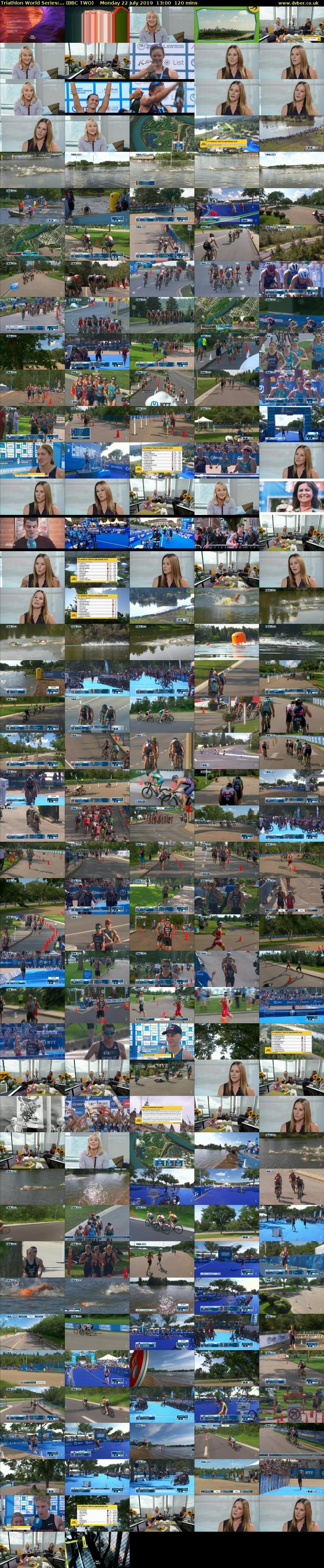 Triathlon World Series:... (BBC TWO) Monday 22 July 2019 13:00 - 15:00