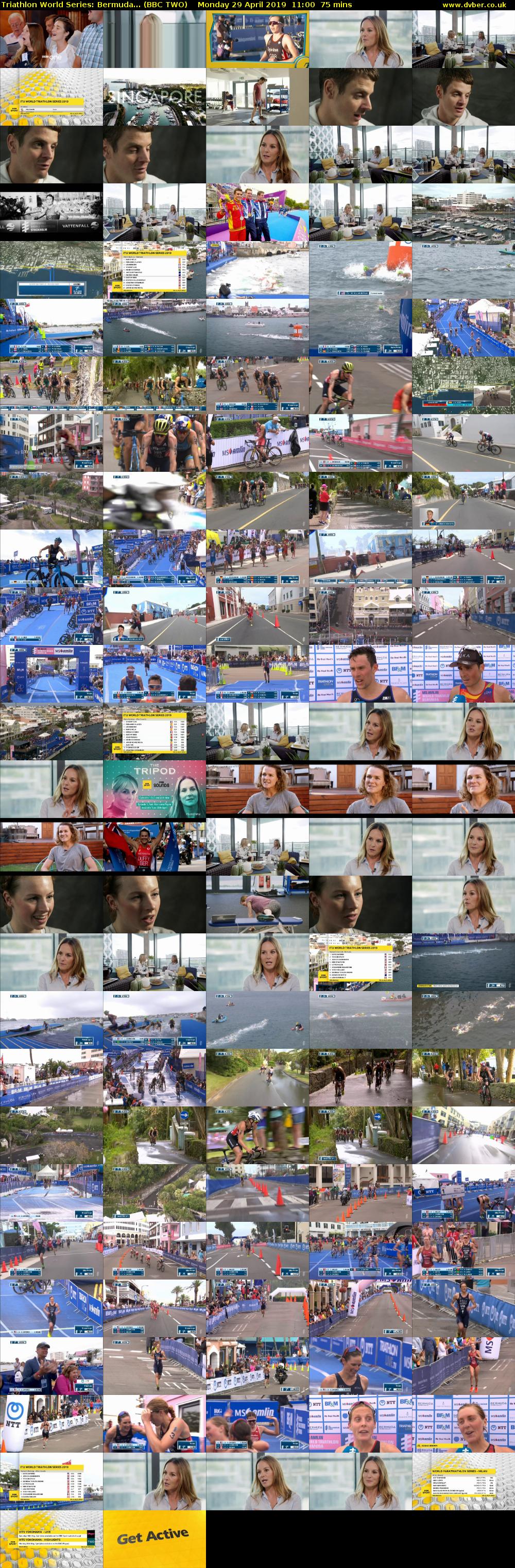 Triathlon World Series: Bermuda... (BBC TWO) Monday 29 April 2019 11:00 - 12:15