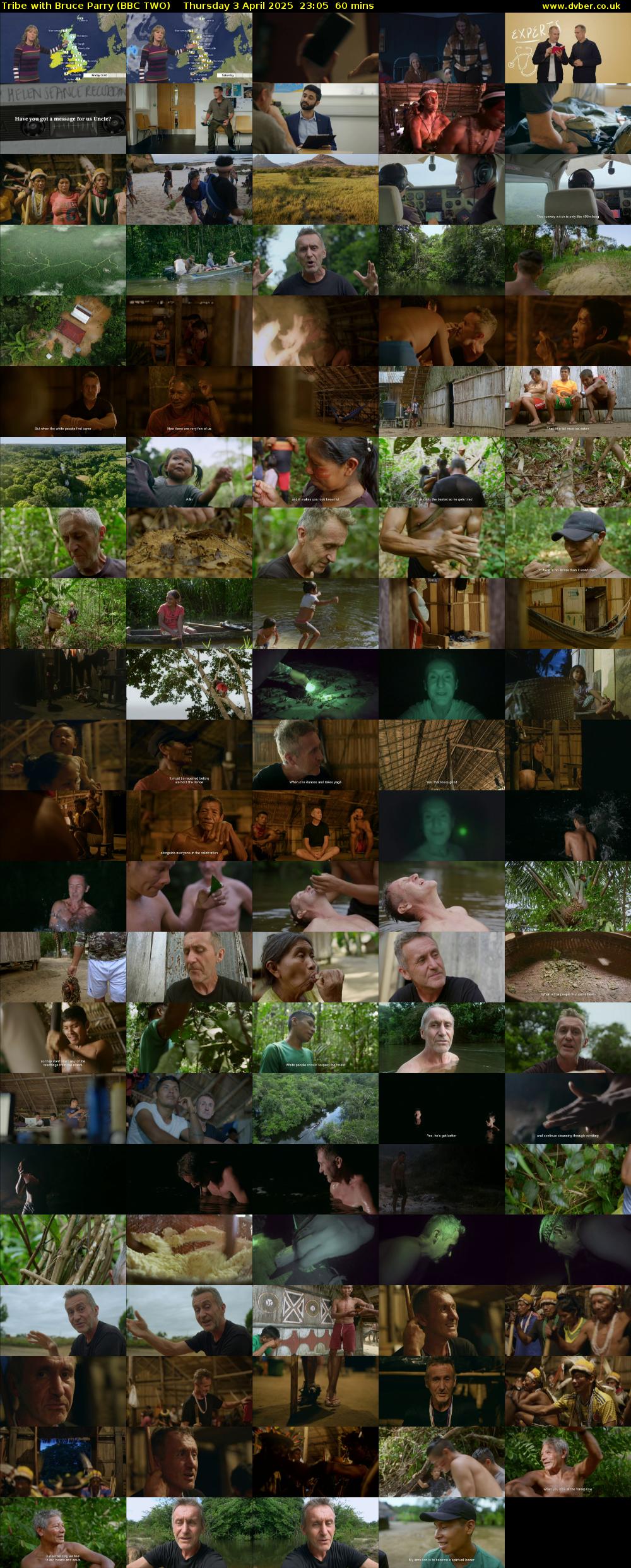 Tribe with Bruce Parry (BBC TWO) Thursday 3 April 2025 23:05 - 00:05