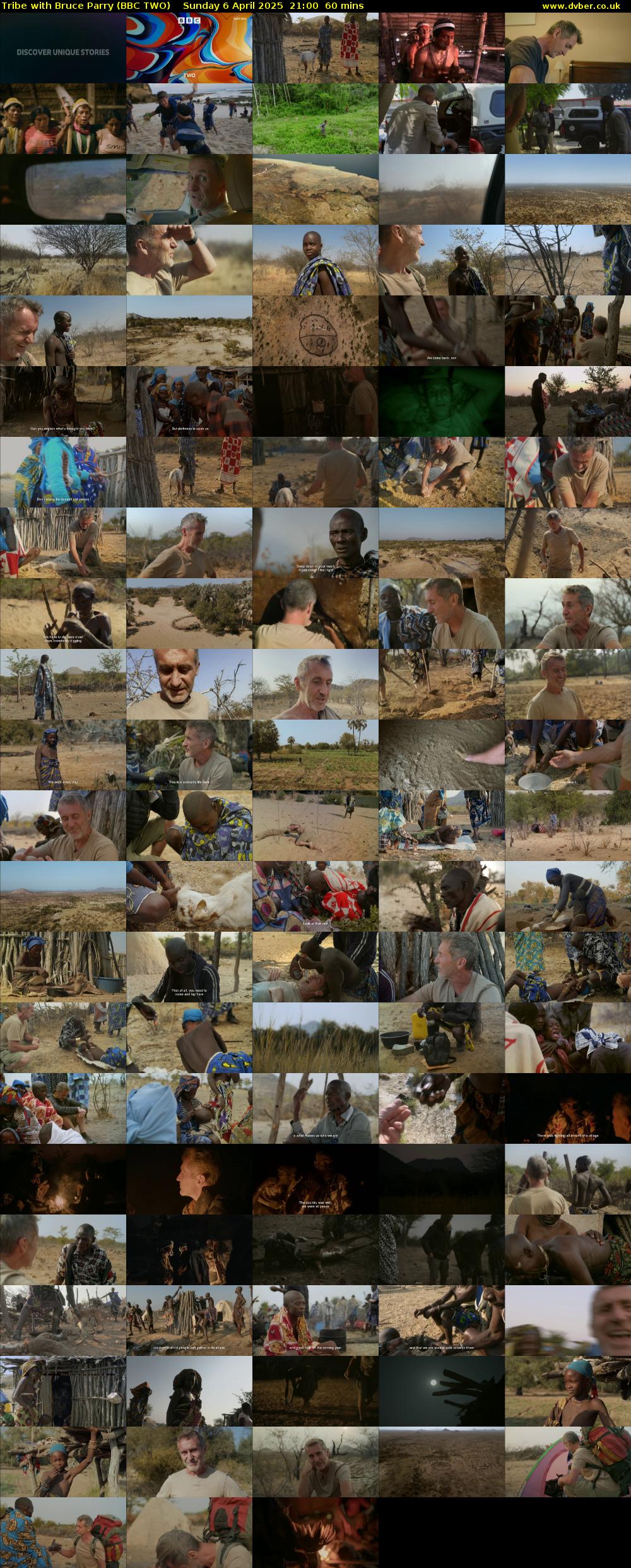 Tribe with Bruce Parry (BBC TWO) Sunday 6 April 2025 21:00 - 22:00