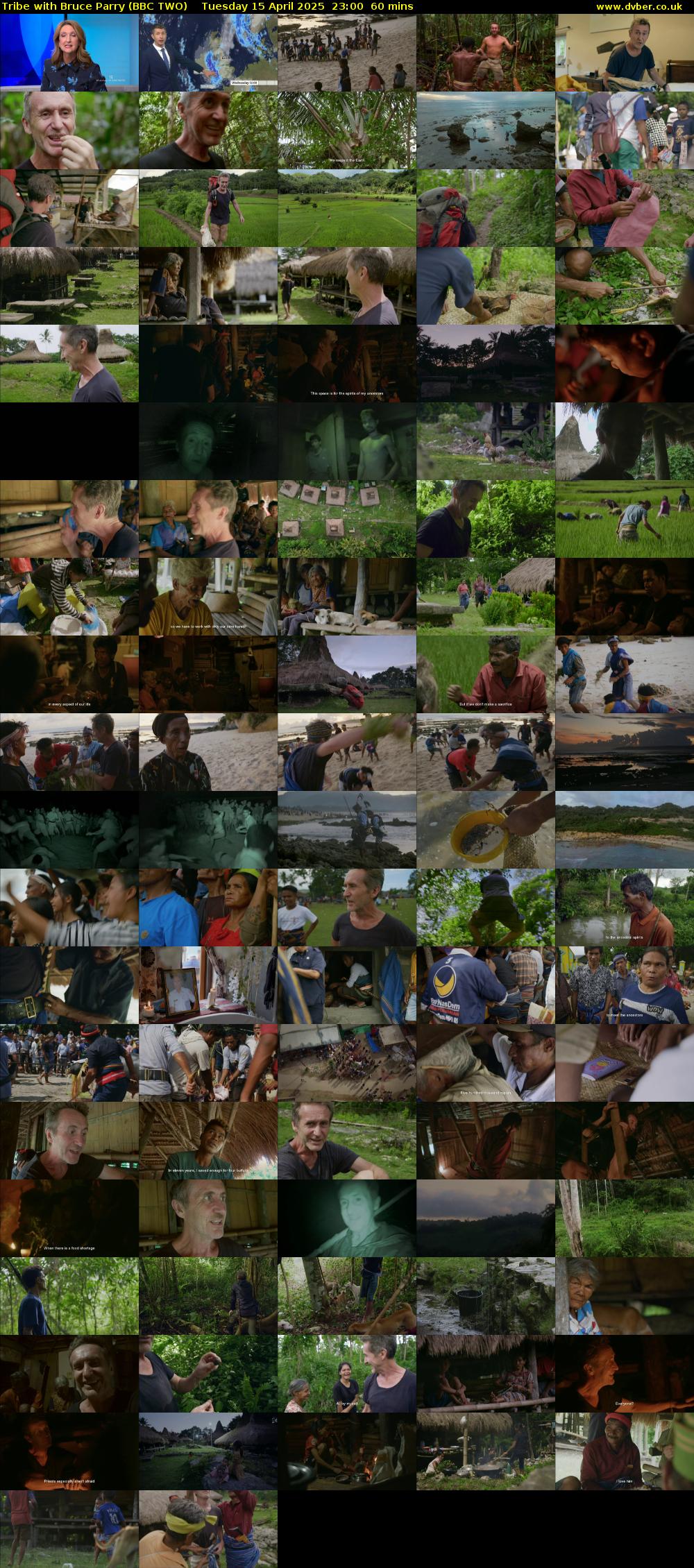 Tribe with Bruce Parry (BBC TWO) Tuesday 15 April 2025 23:00 - 00:00