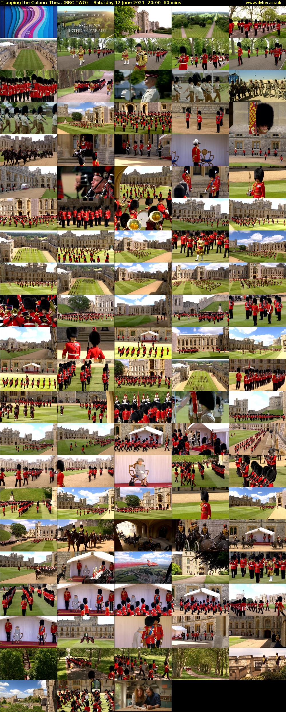 Trooping the Colour: The... (BBC TWO) Saturday 12 June 2021 20:00 - 21:00