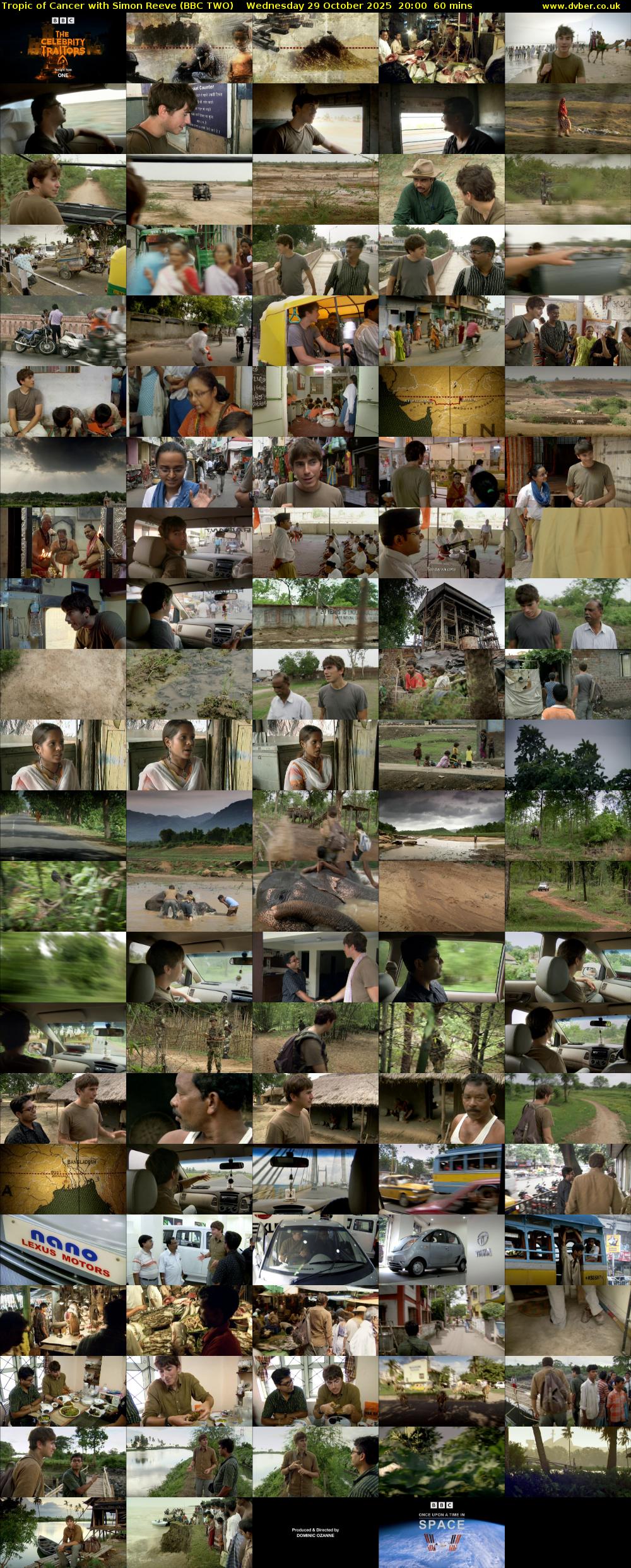 Tropic of Cancer with Simon Reeve (BBC TWO) Wednesday 29 October 2025 20:00 - 21:00