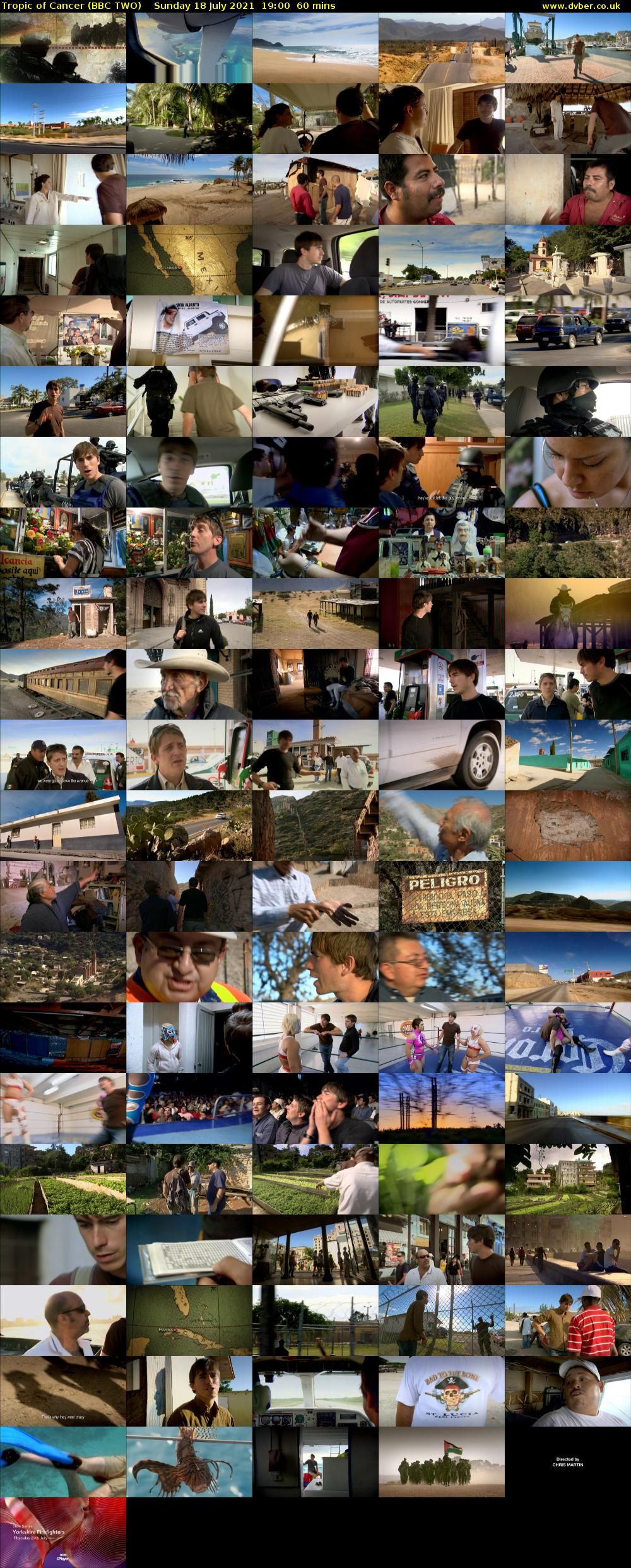 Tropic of Cancer (BBC TWO) Sunday 18 July 2021 19:00 - 20:00