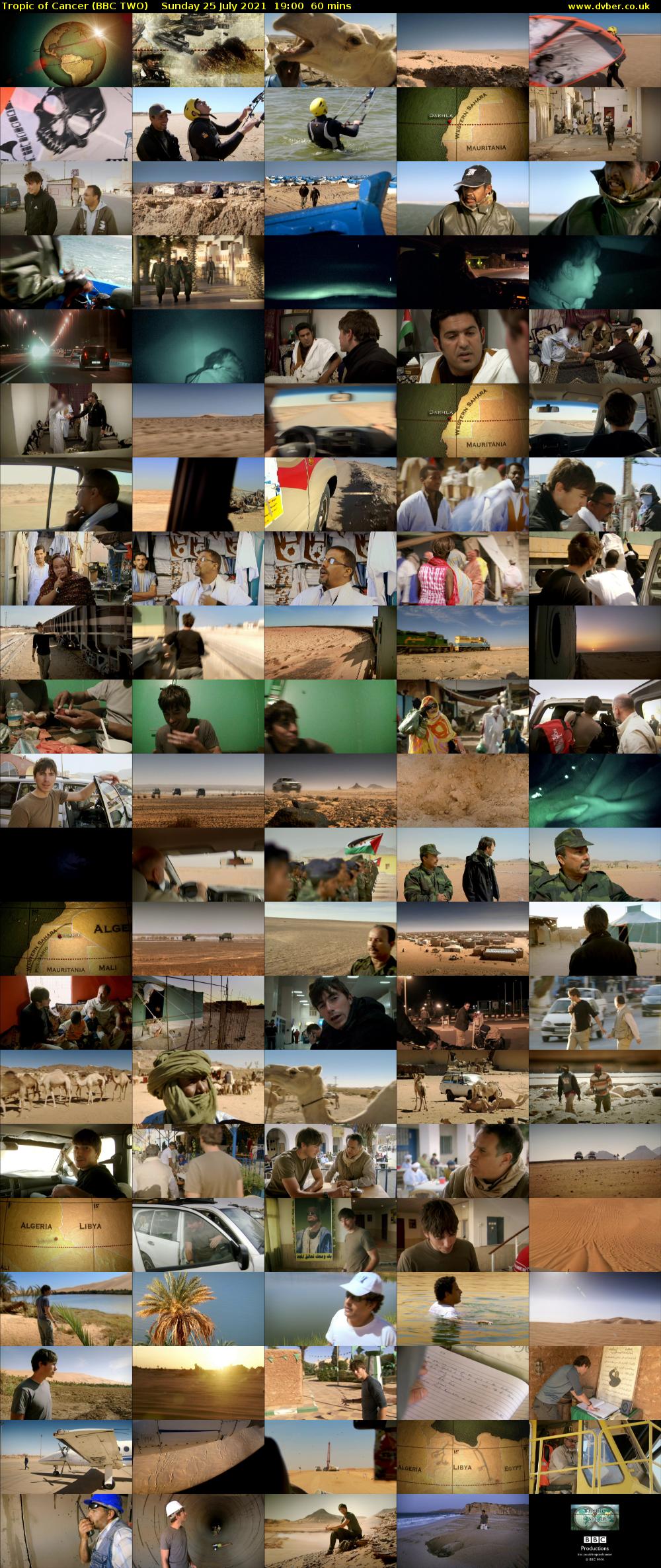 Tropic of Cancer (BBC TWO) Sunday 25 July 2021 19:00 - 20:00
