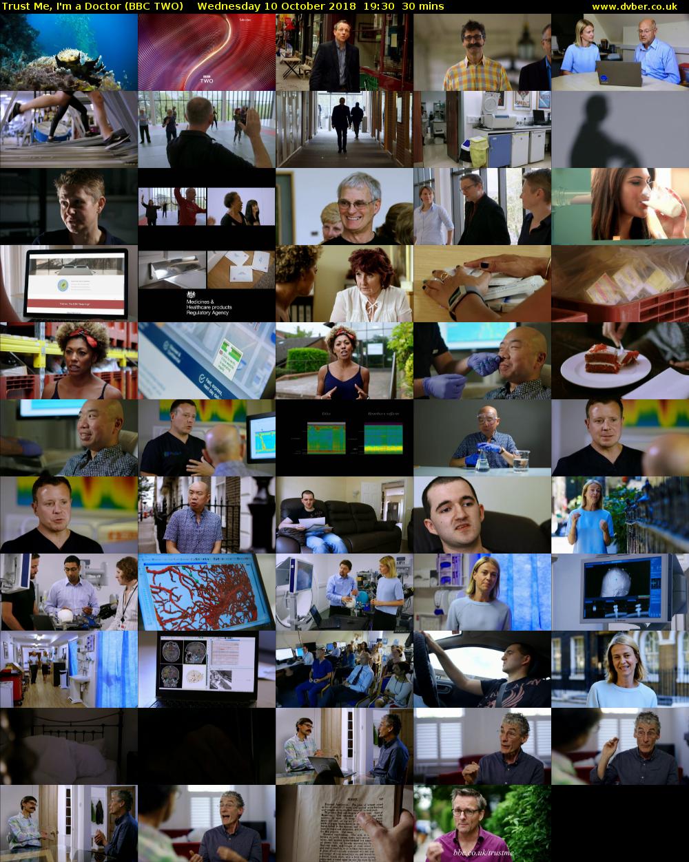 Trust Me, I'm a Doctor (BBC TWO) Wednesday 10 October 2018 19:30 - 20:00