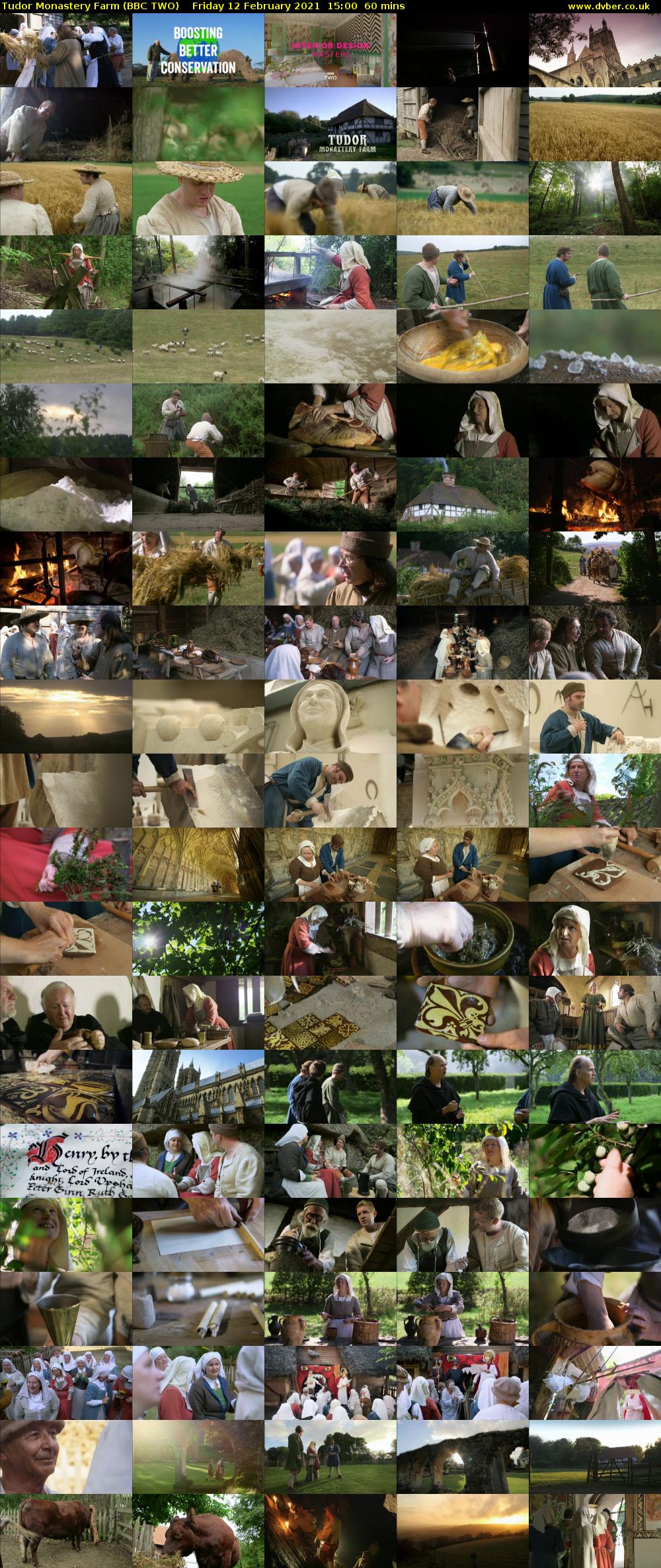 Tudor Monastery Farm (BBC TWO) Friday 12 February 2021 15:00 - 16:00