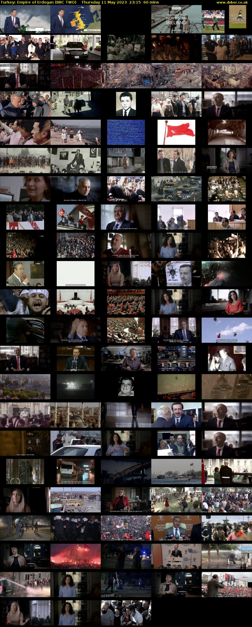 Turkey: Empire of Erdogan (BBC TWO) Thursday 11 May 2023 23:15 - 00:15