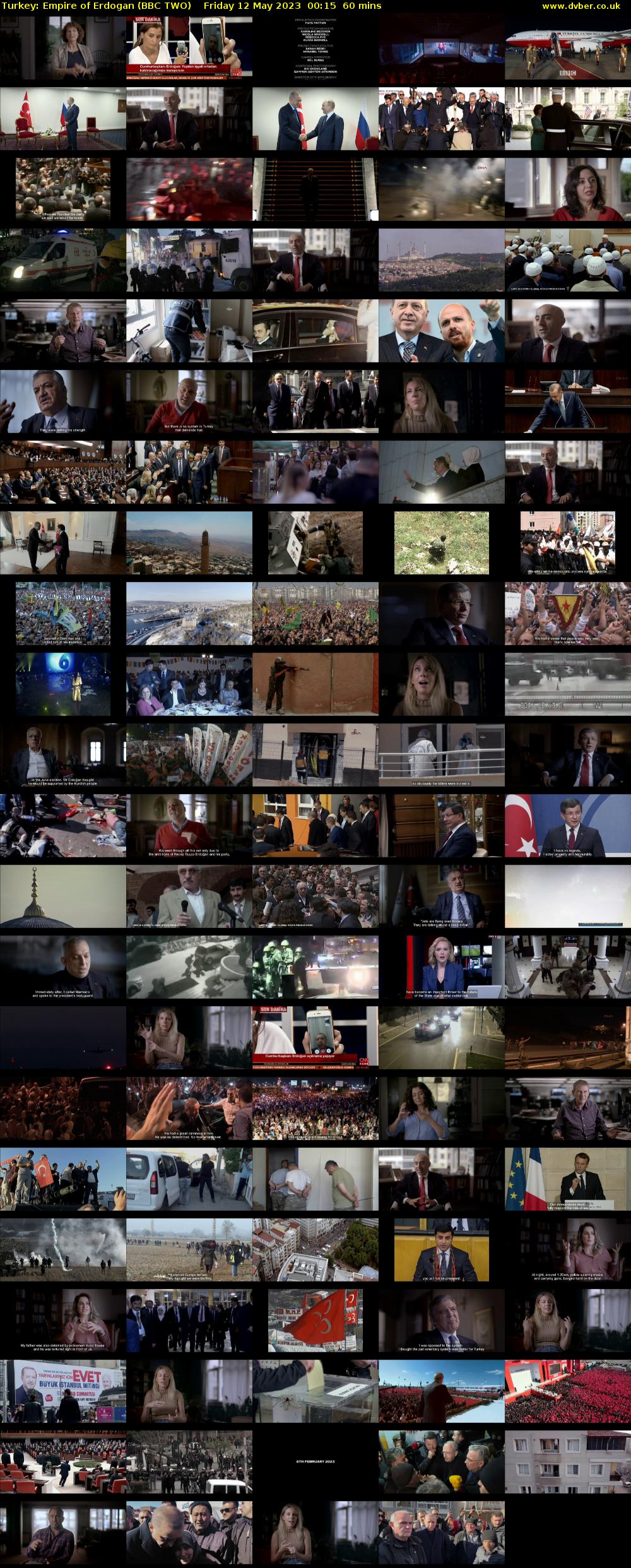 Turkey: Empire of Erdogan (BBC TWO) Friday 12 May 2023 00:15 - 01:15