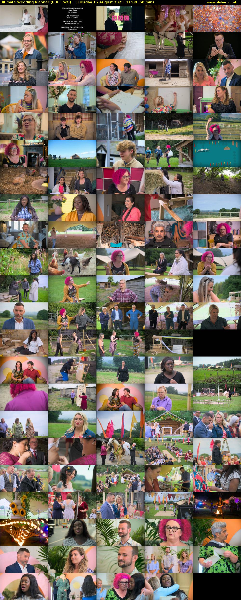 Ultimate Wedding Planner (BBC TWO) Tuesday 15 August 2023 21:00 - 22:00