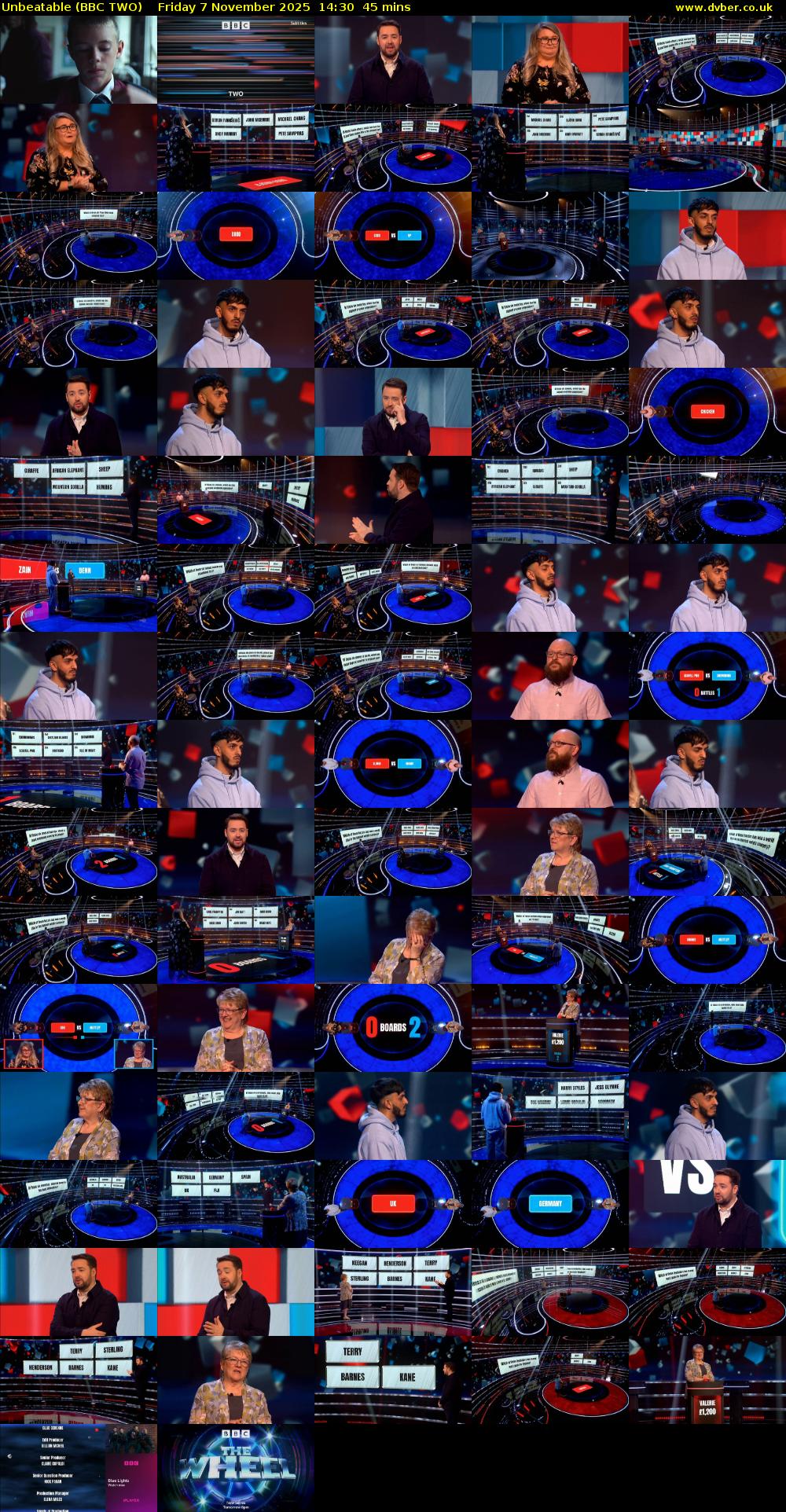 Unbeatable (BBC TWO) Friday 7 November 2025 14:30 - 15:15