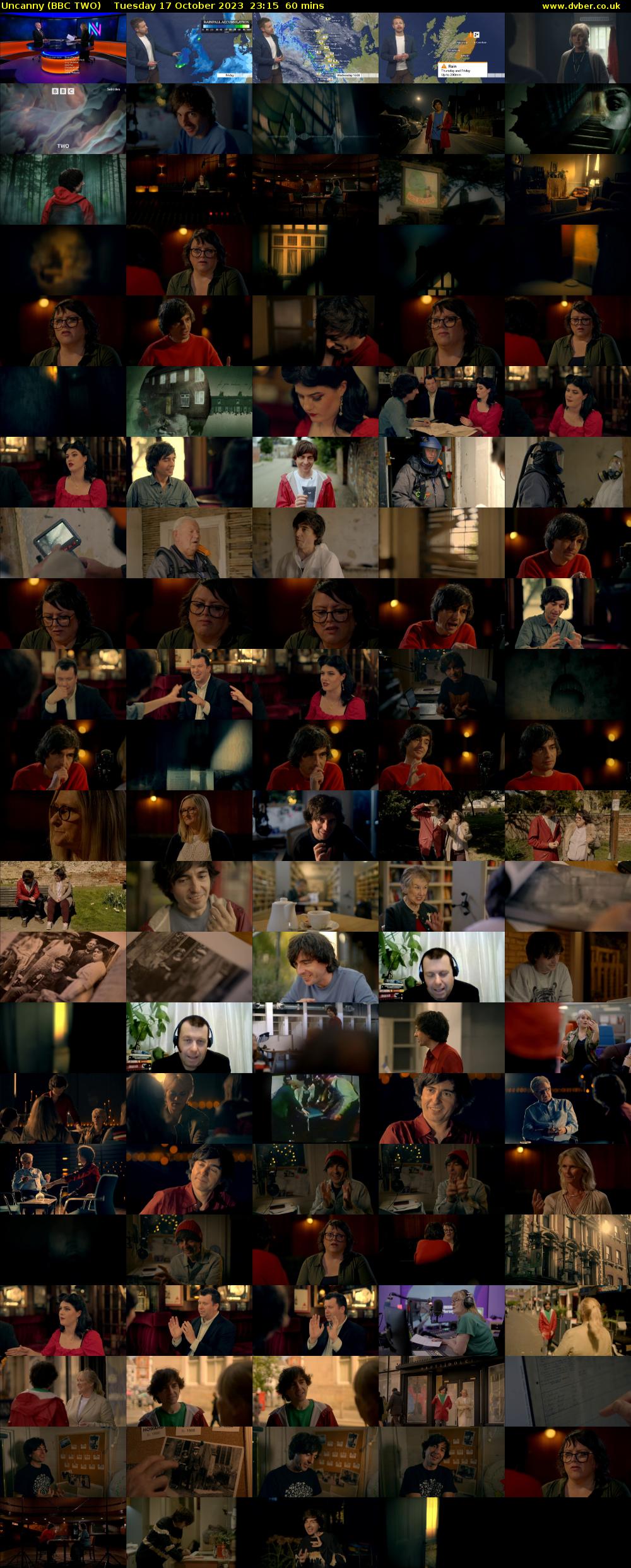 Uncanny (BBC TWO) Tuesday 17 October 2023 23:15 - 00:15