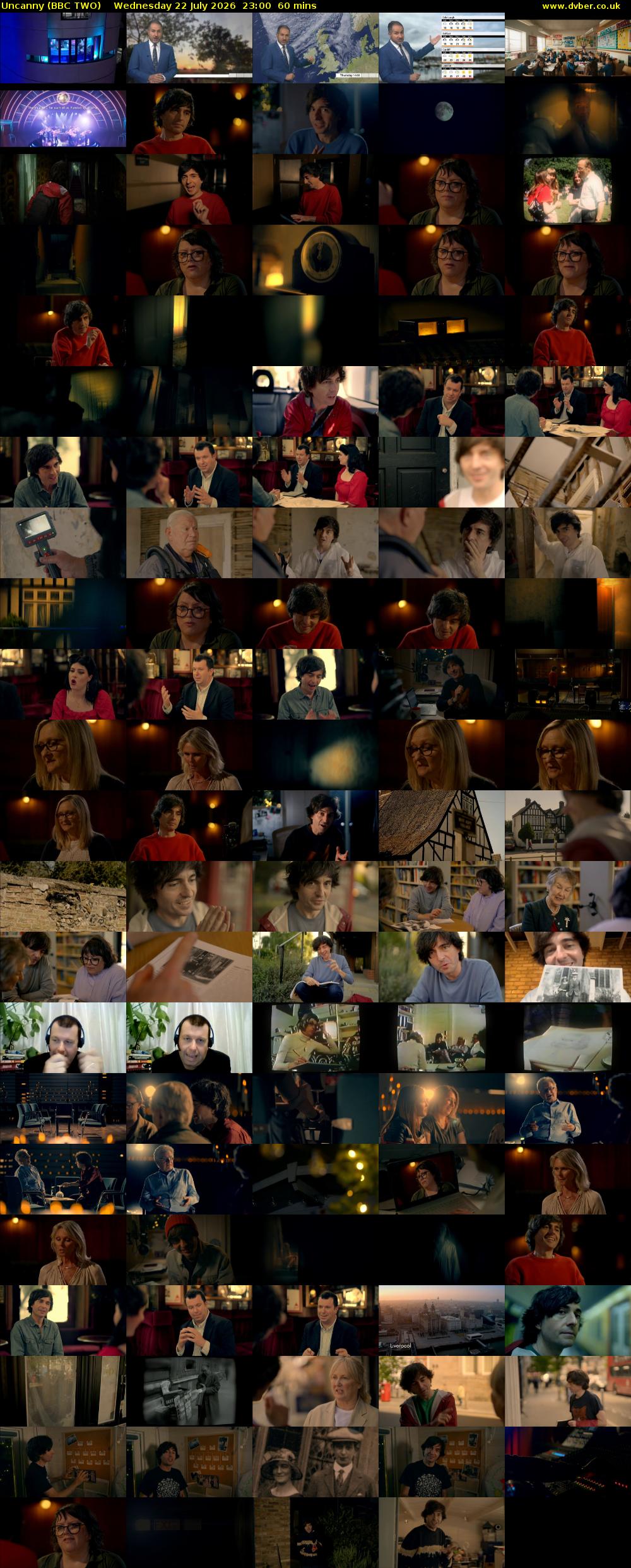 Uncanny (BBC TWO) Wednesday 22 July 2026 23:00 - 00:00