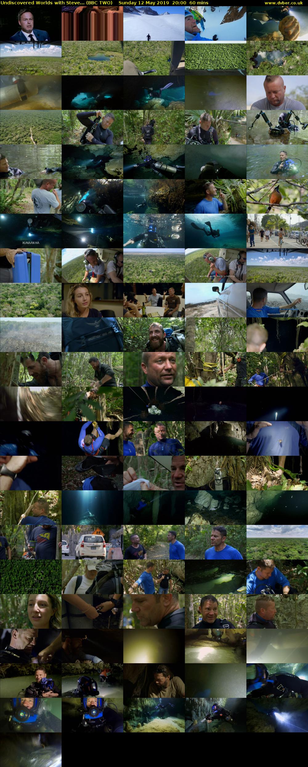 Undiscovered Worlds with Steve... (BBC TWO) Sunday 12 May 2019 20:00 - 21:00