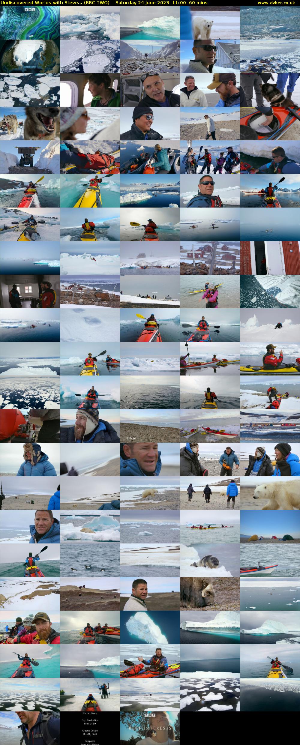 Undiscovered Worlds with Steve... (BBC TWO) Saturday 24 June 2023 11:00 - 12:00