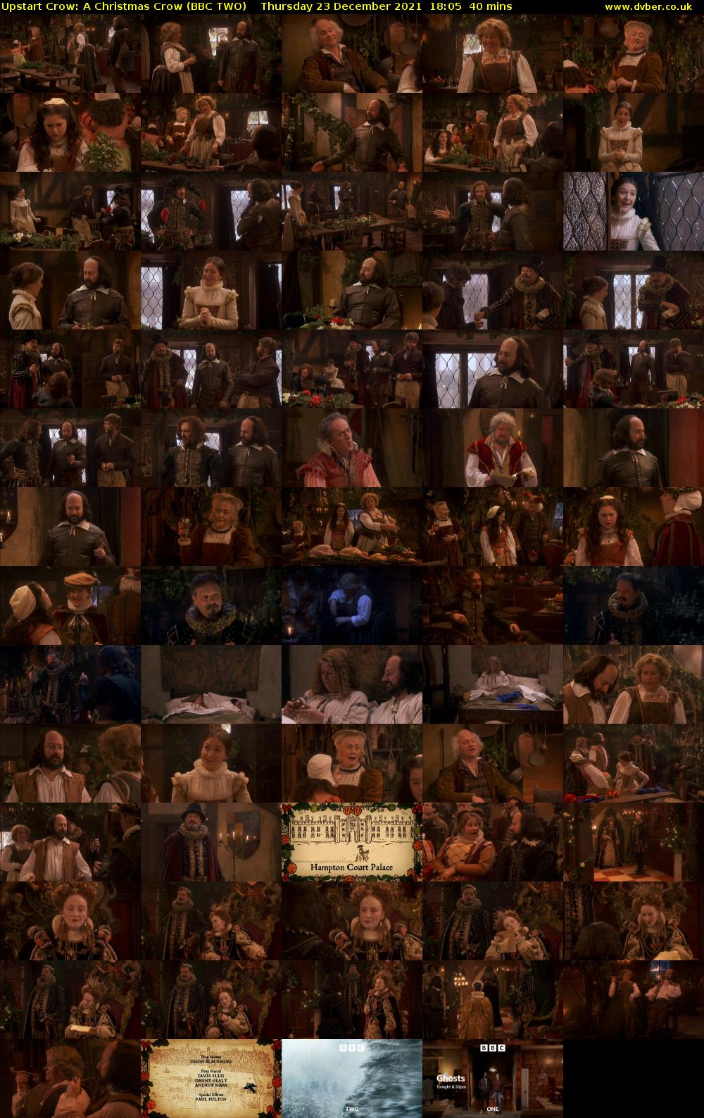 Upstart Crow: A Christmas Crow (BBC TWO) Thursday 23 December 2021 18:05 - 18:45