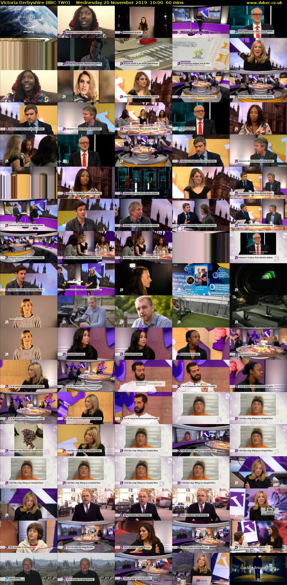 Victoria Derbyshire (BBC TWO) Wednesday 20 November 2019 10:00 - 11:00