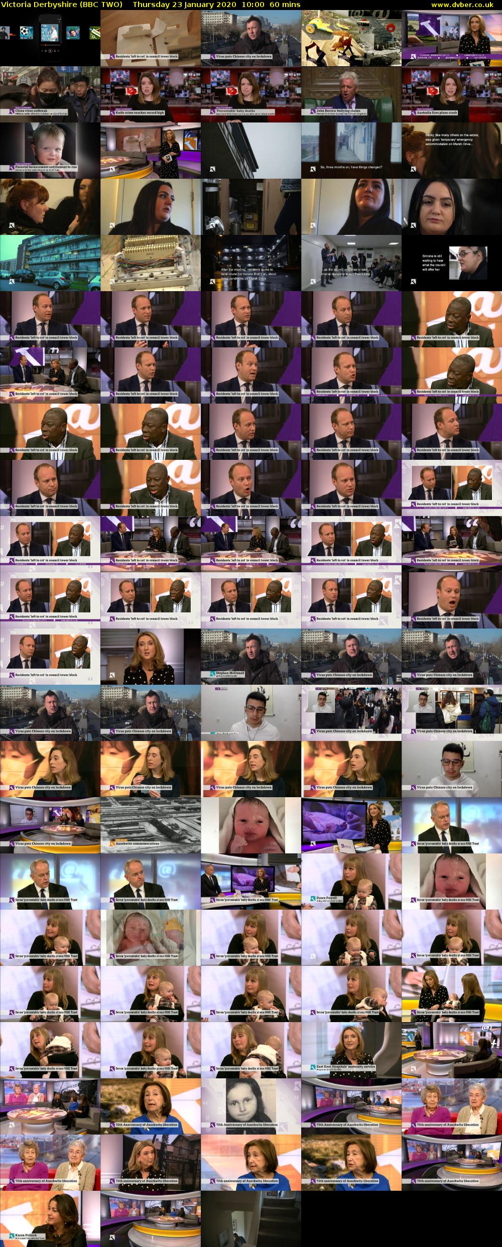 Victoria Derbyshire (BBC TWO) Thursday 23 January 2020 10:00 - 11:00