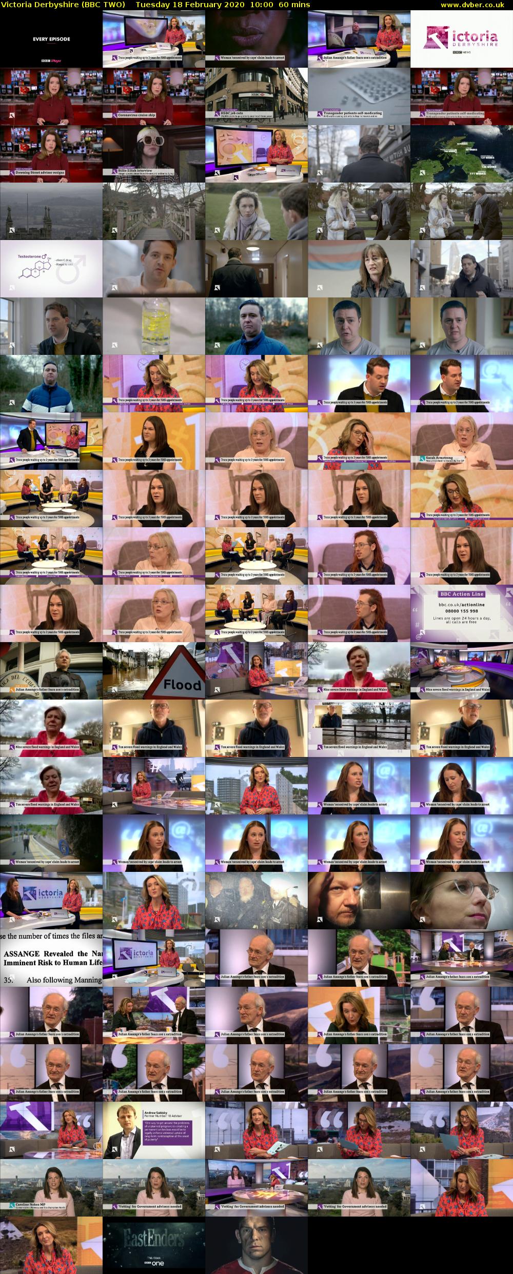 Victoria Derbyshire (BBC TWO) Tuesday 18 February 2020 10:00 - 11:00