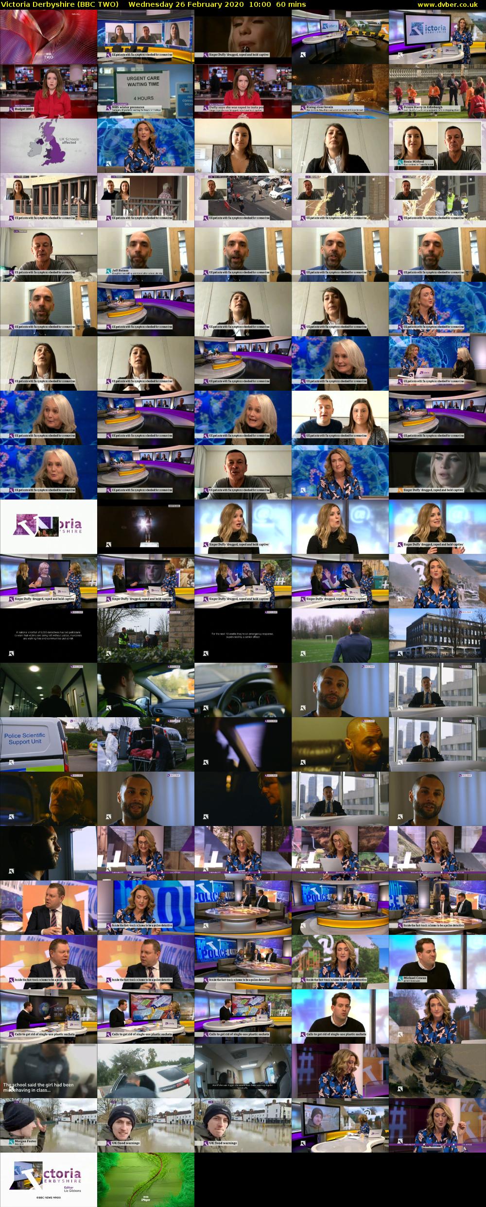 Victoria Derbyshire (BBC TWO) Wednesday 26 February 2020 10:00 - 11:00