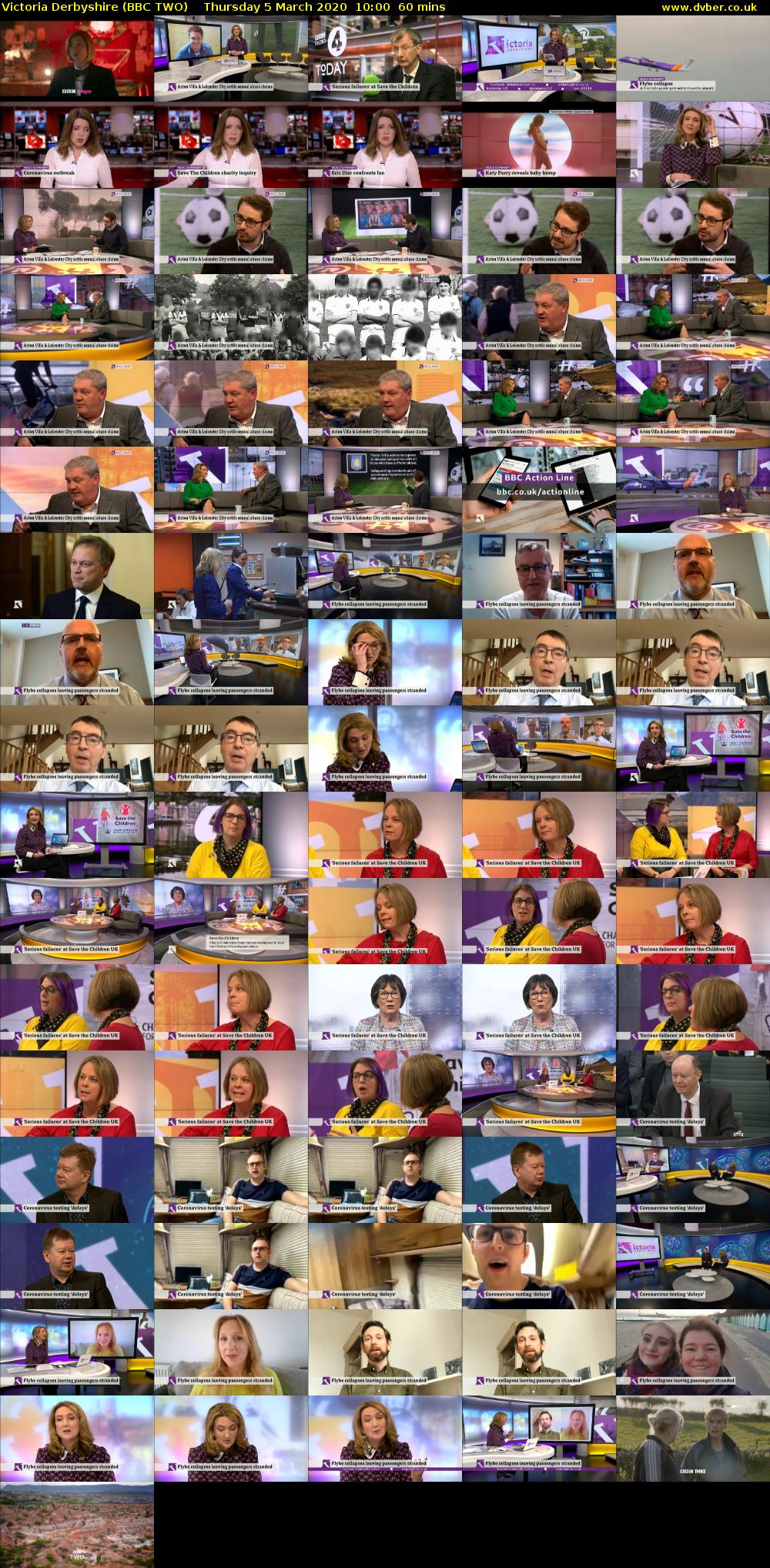 Victoria Derbyshire (BBC TWO) Thursday 5 March 2020 10:00 - 11:00